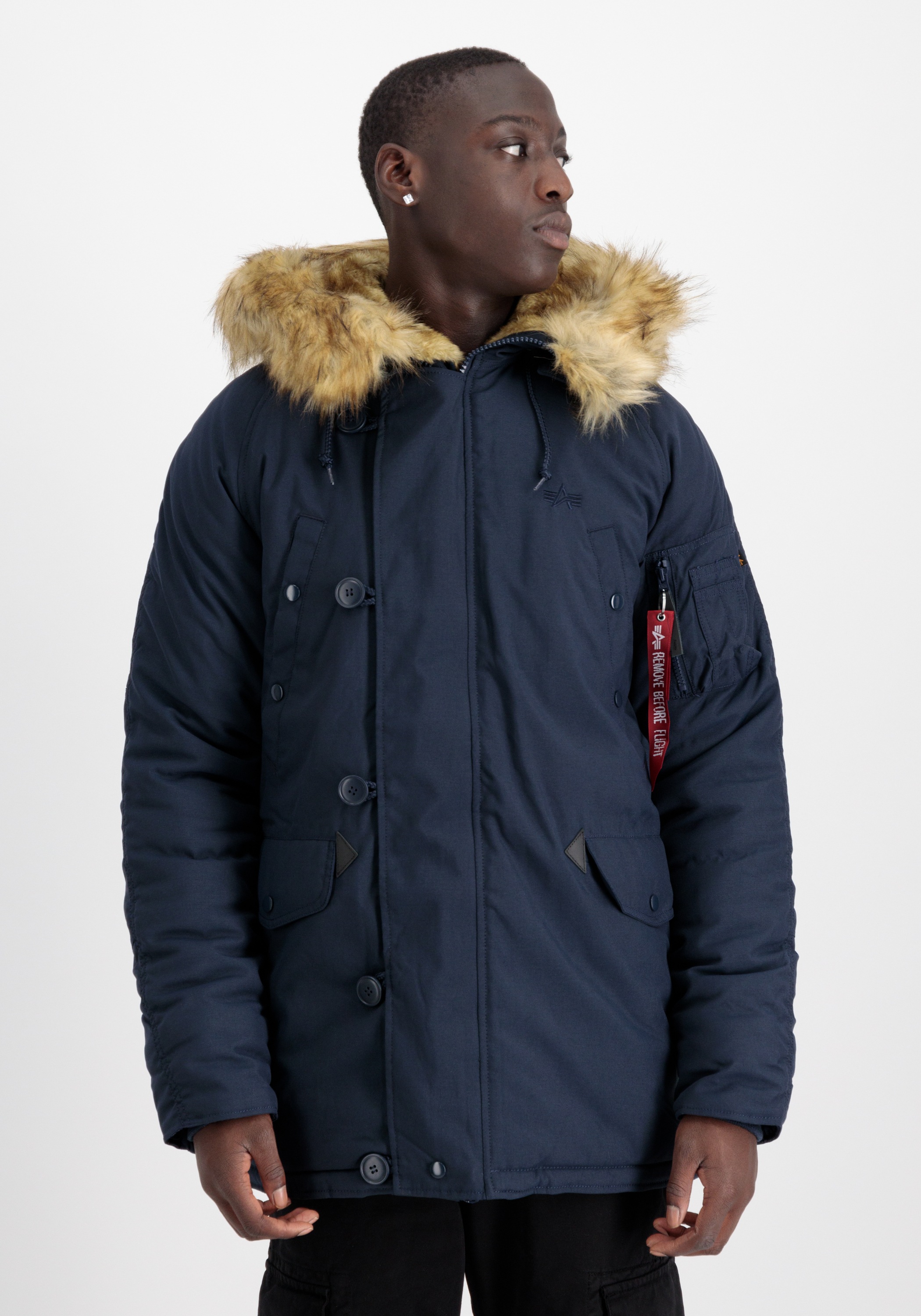 Alpha Industries Winterjacke »ALPHA INDUSTRIES Men - Cold Weather Jackets Explorer w/o Patches«