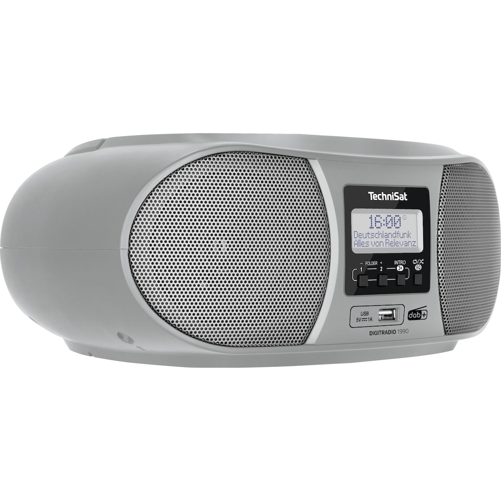 TechniSat Digitalradio (DAB+) »DIGITRADIO 1990«, (Bluetooth Digitalradio (DAB+)-UKW mit RDS 3 W)