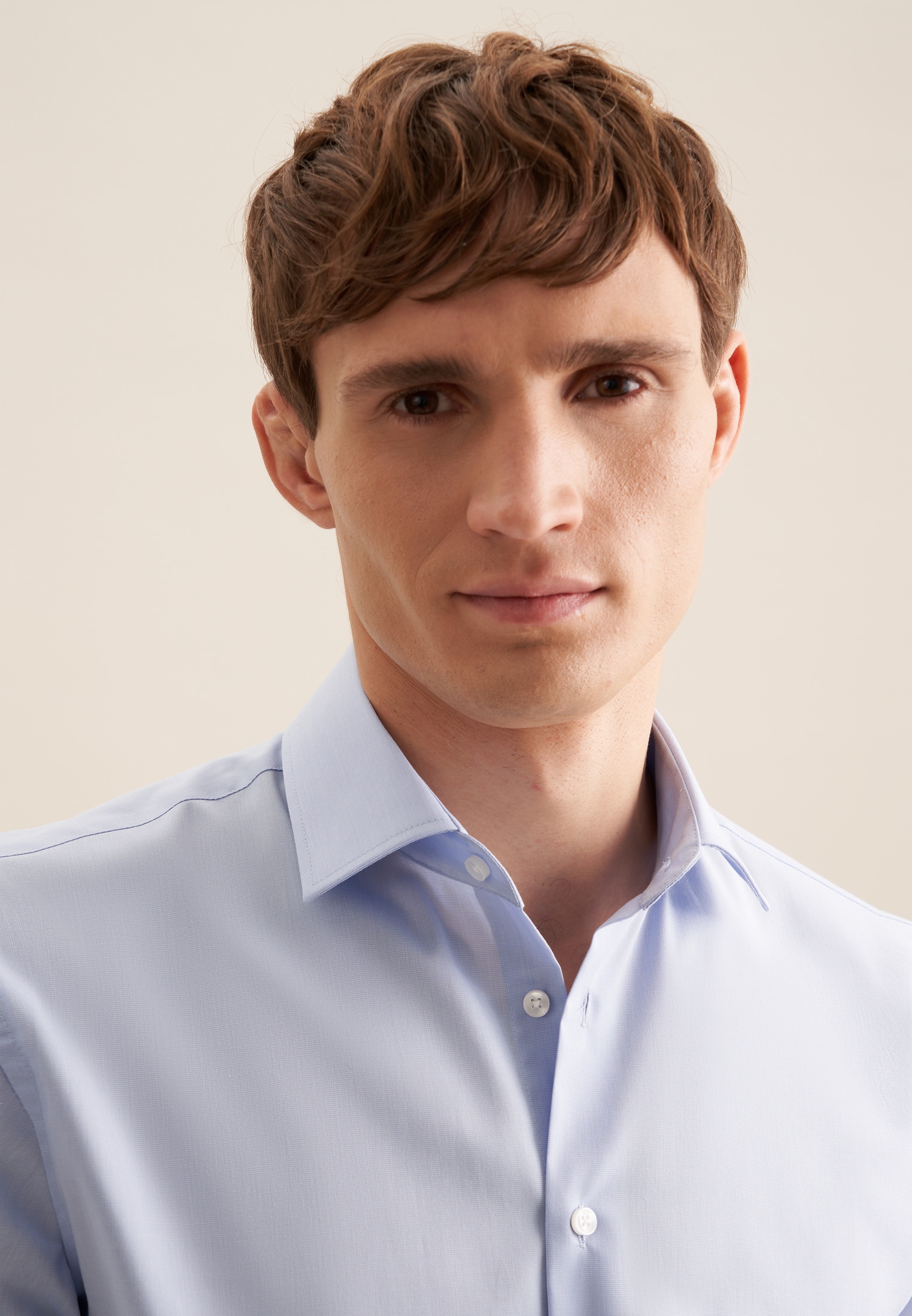 seidensticker Businesshemd "Shaped" Shaped Kurzarm Kentkragen Uni günstig online kaufen