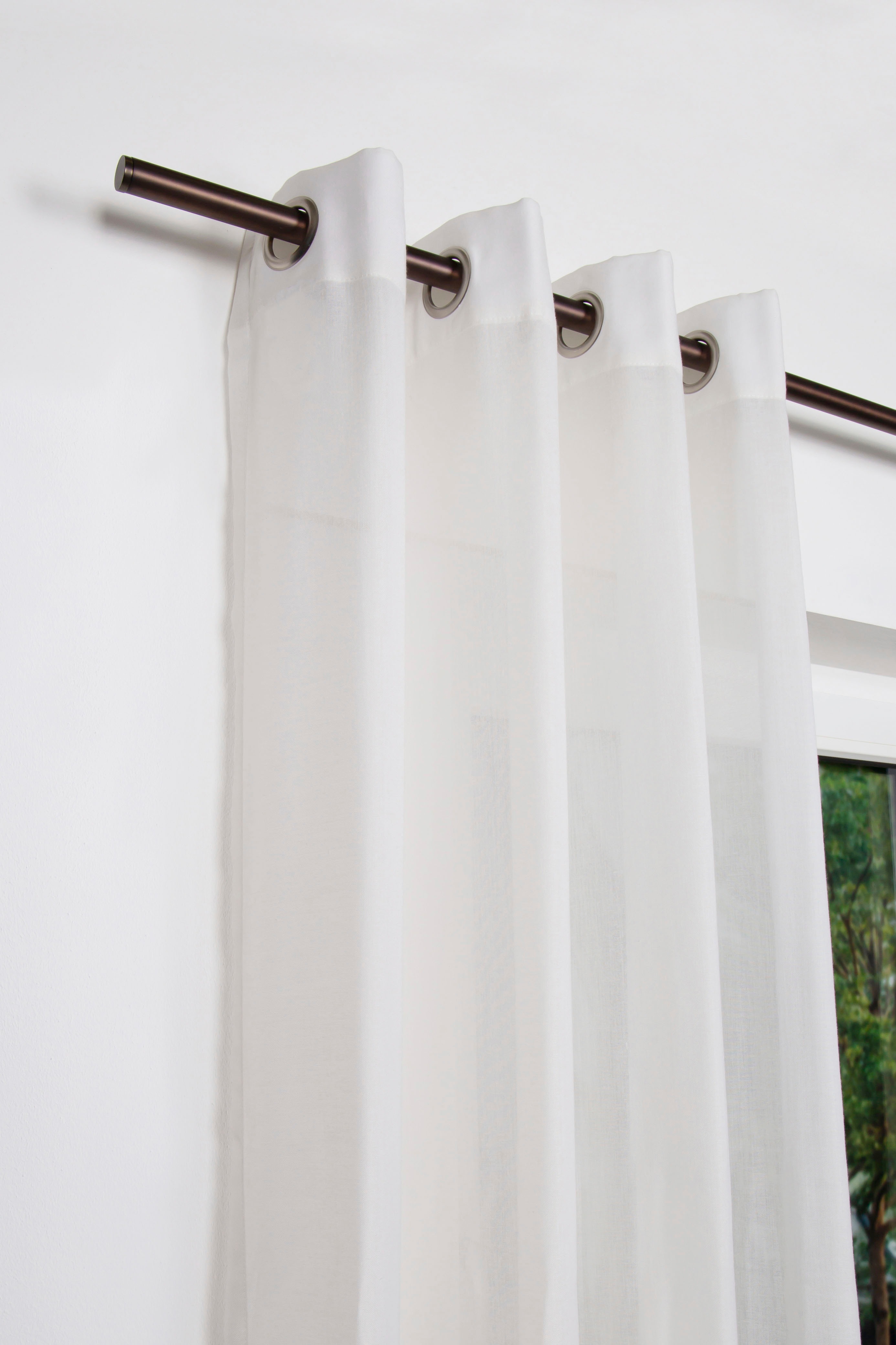 Thumbnail - mydeco Gardinenstange "Match-Function" Ø 25 mm 1 läufig-läufig Fixmaß