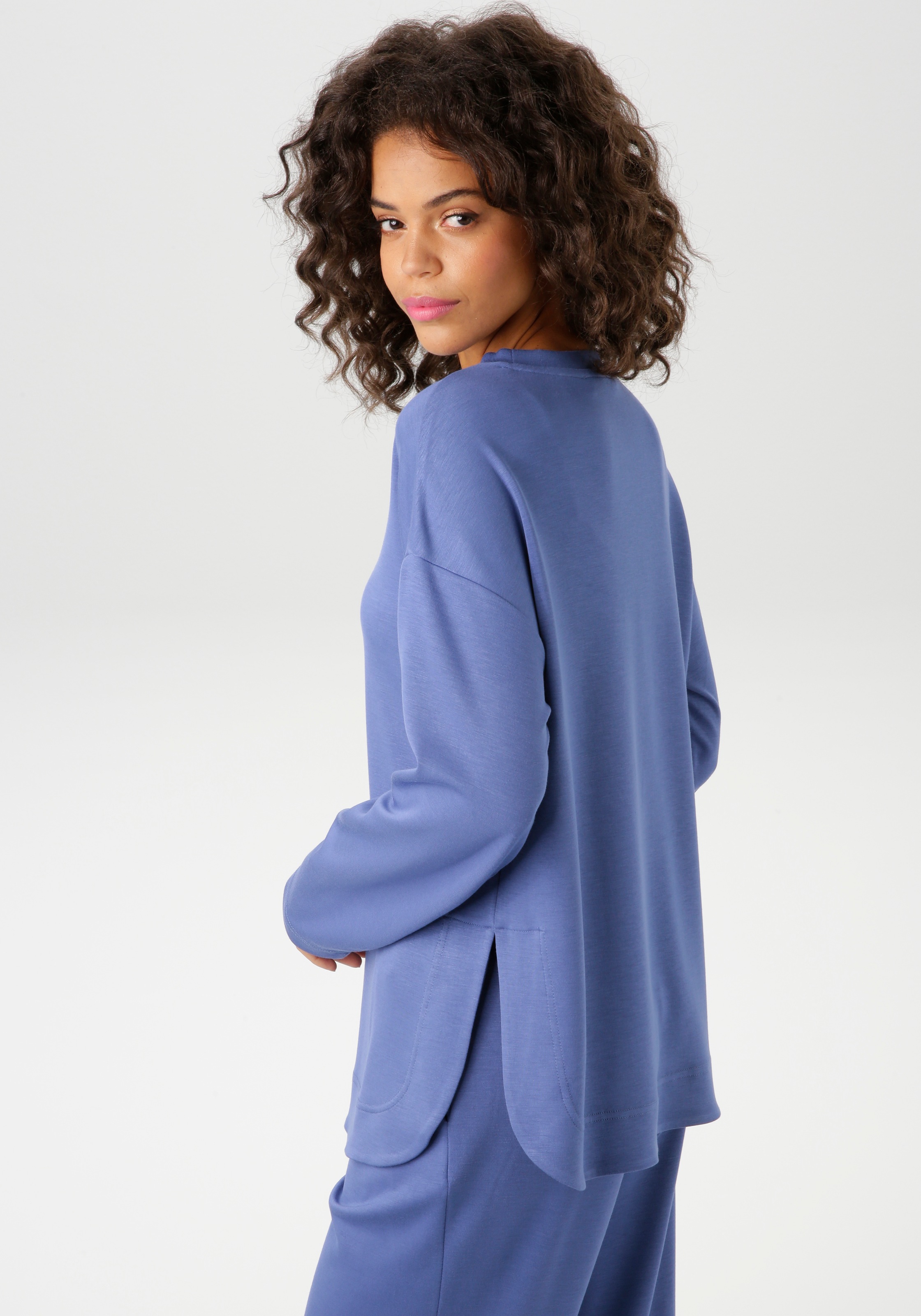 Aniston CASUAL Sweatshirt, in trendiger Farbpalette günstig online kaufen