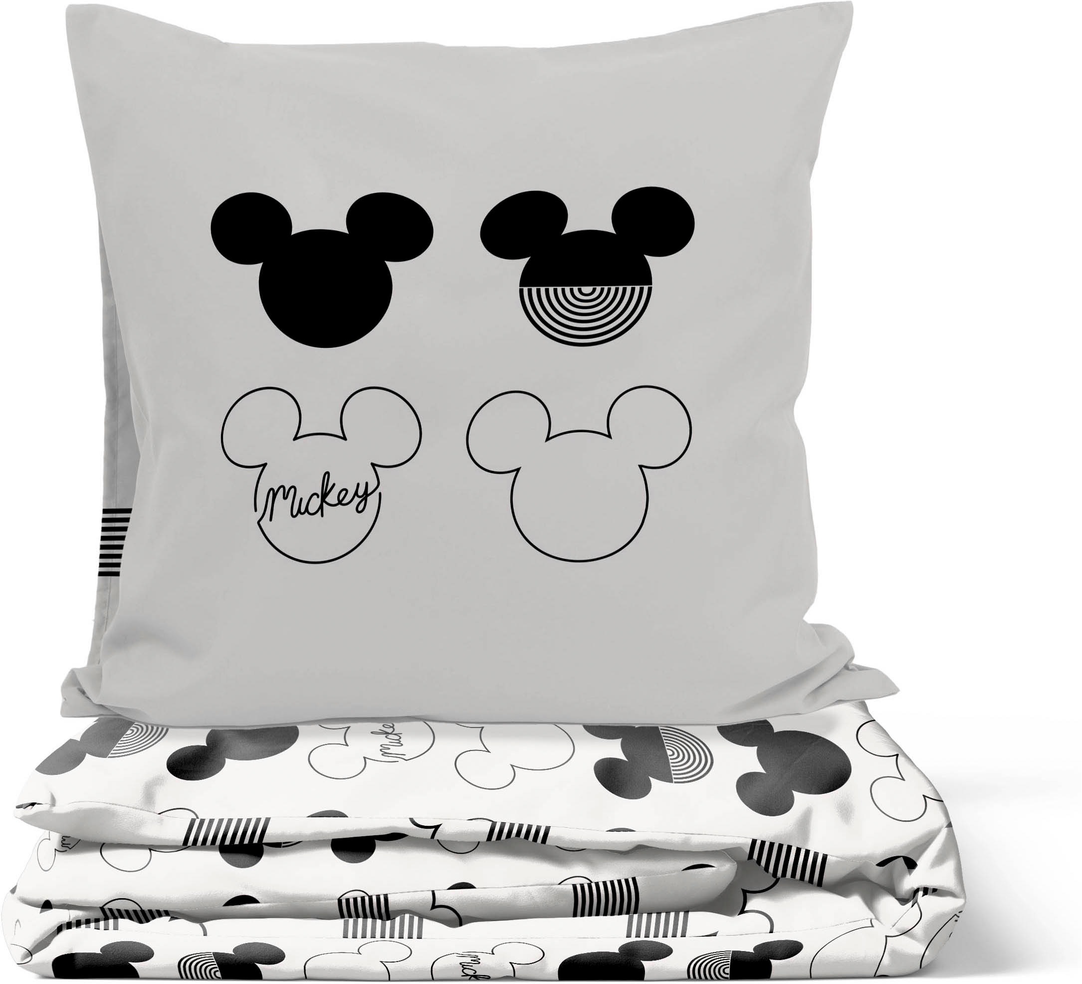 Disney Kinderbettwäsche »Disney Mickey Mouse« 2 100% Baumwolle