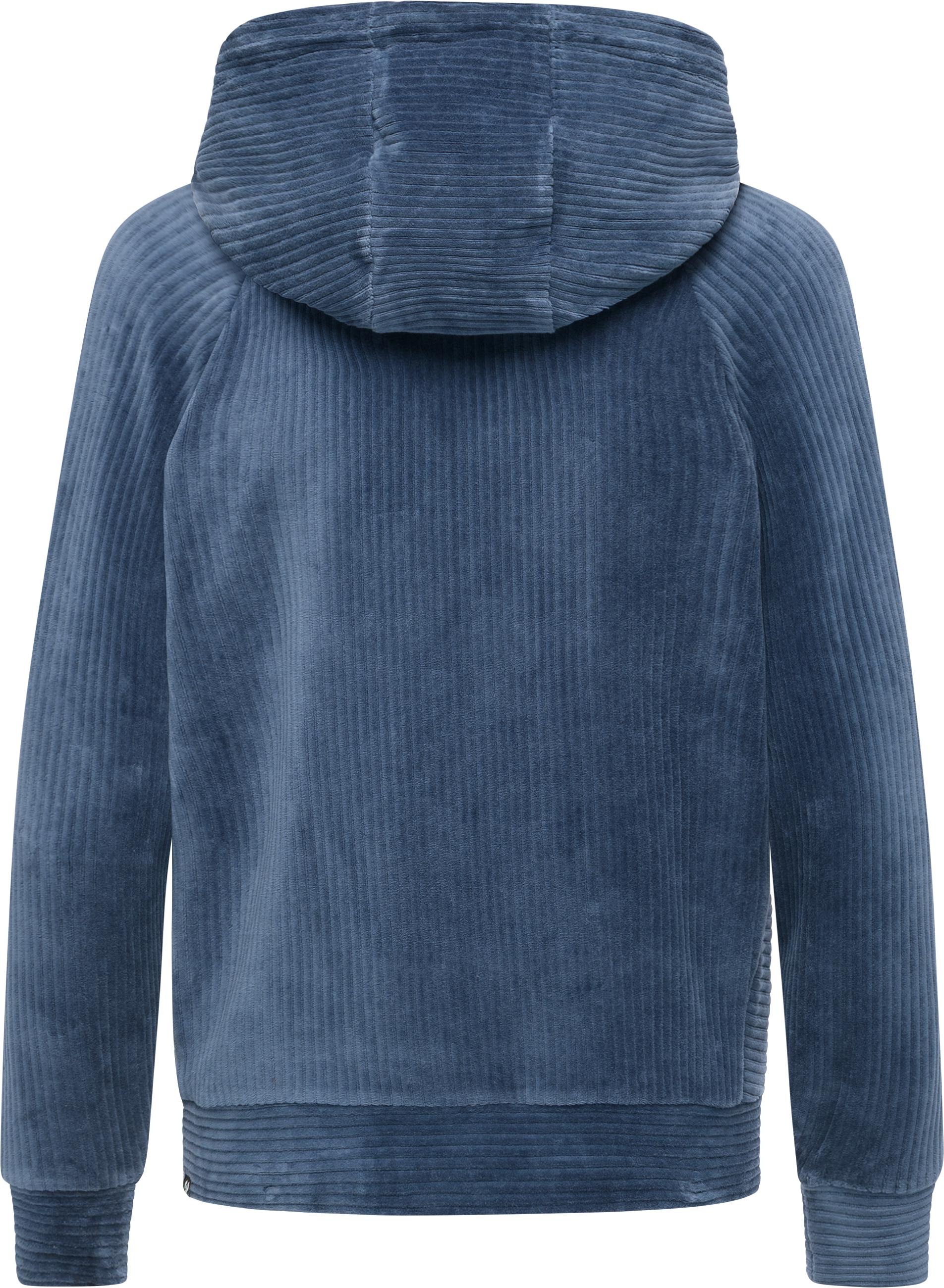 Thumbnail - Ragwear Sweatjacke "Corduly Cordy" Freizeitjacke Zip-Hoodie aus weichem Kord in Samt-Haptik