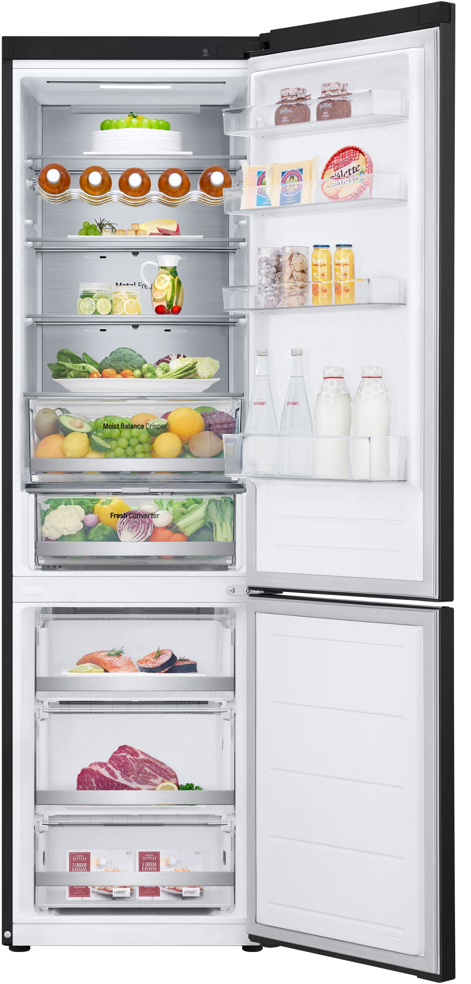 LG Kühl-/Gefrierkombination "GBV5250CEP" 203 cm hoch 59,5 cm breit Aussendi günstig online kaufen