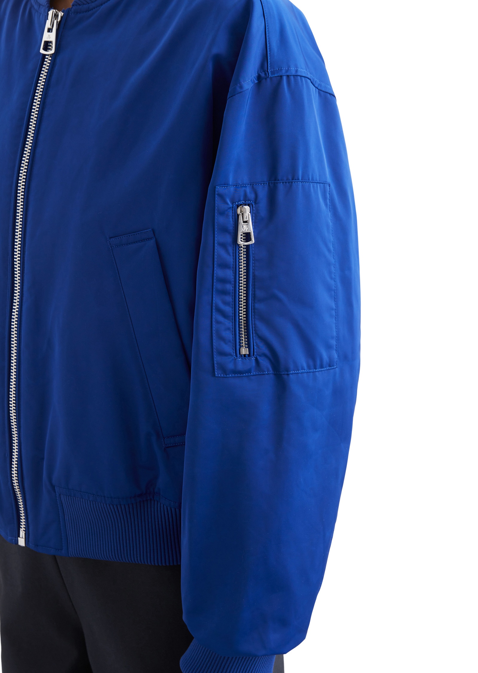 Marc O'Polo Outdoorjacke »aus recyceltem Polyester-Twill«, ohne Kapuze