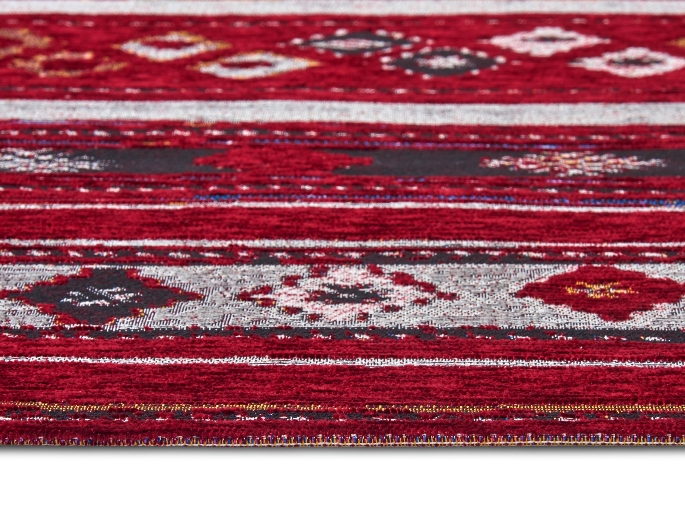 HANSE Home Teppich »Yara«, rechteckig, 5 mm Höhe, Flachgewebe robust, Anti-Slip, Boho Design, moderne Farben