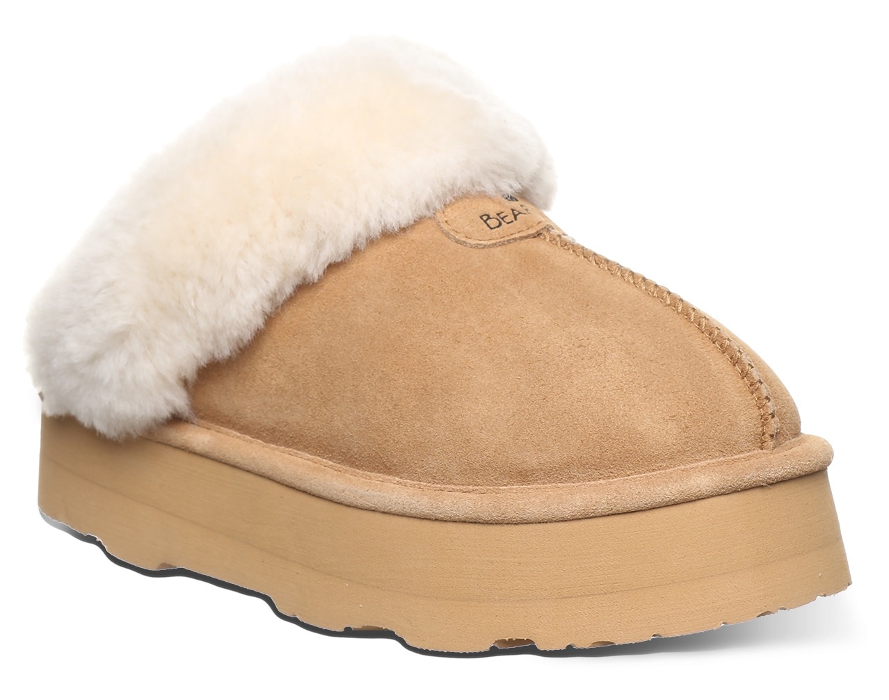 Bearpaw Hausschuh "RETRO PLATFORM", Mules, Clog, Slides mit Plateausohle günstig online kaufen