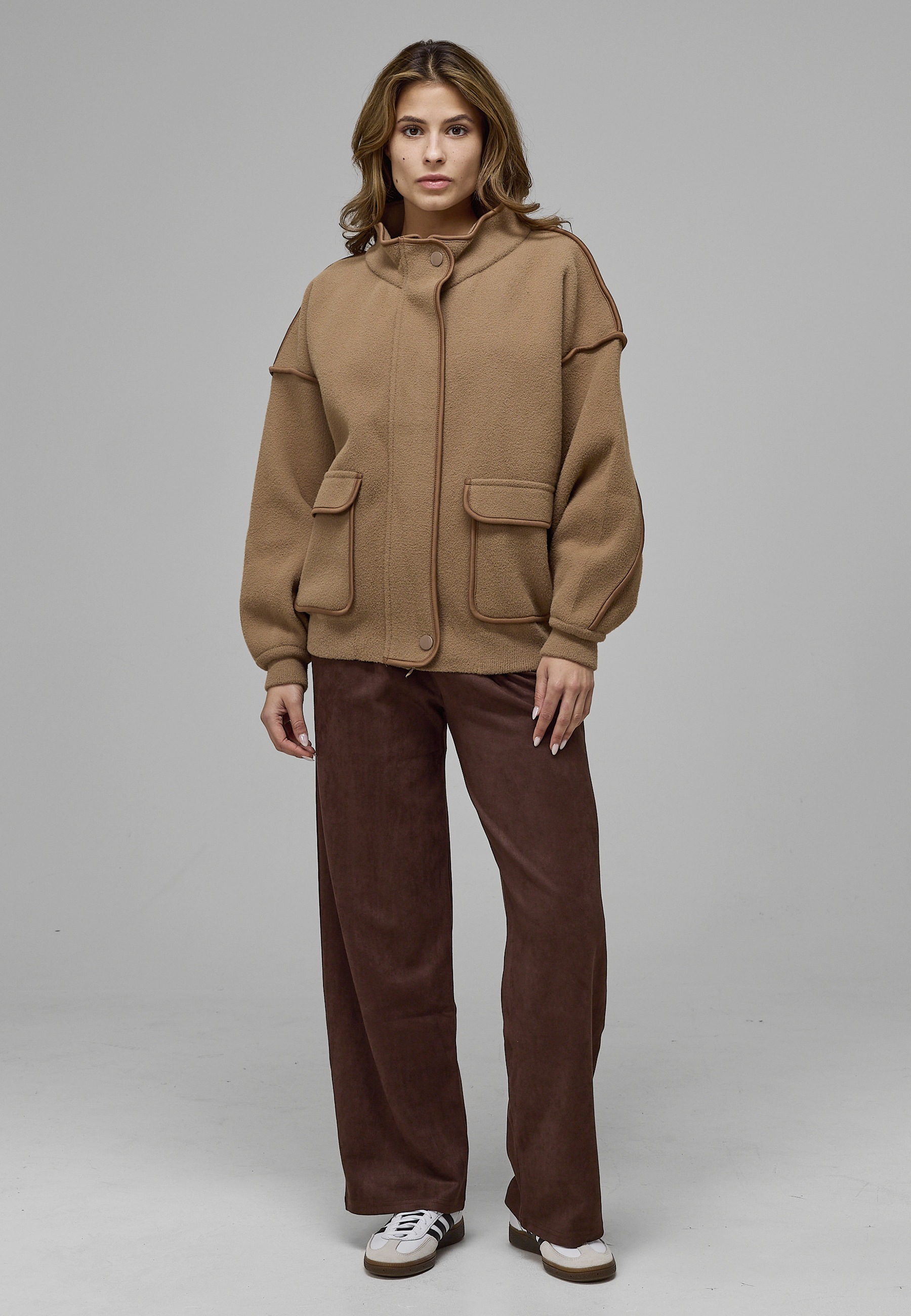 ESTELOU Outdoorjacke »ESTELOU Baloon Jacket« 1 Stk. tlg. ohne Kapuze