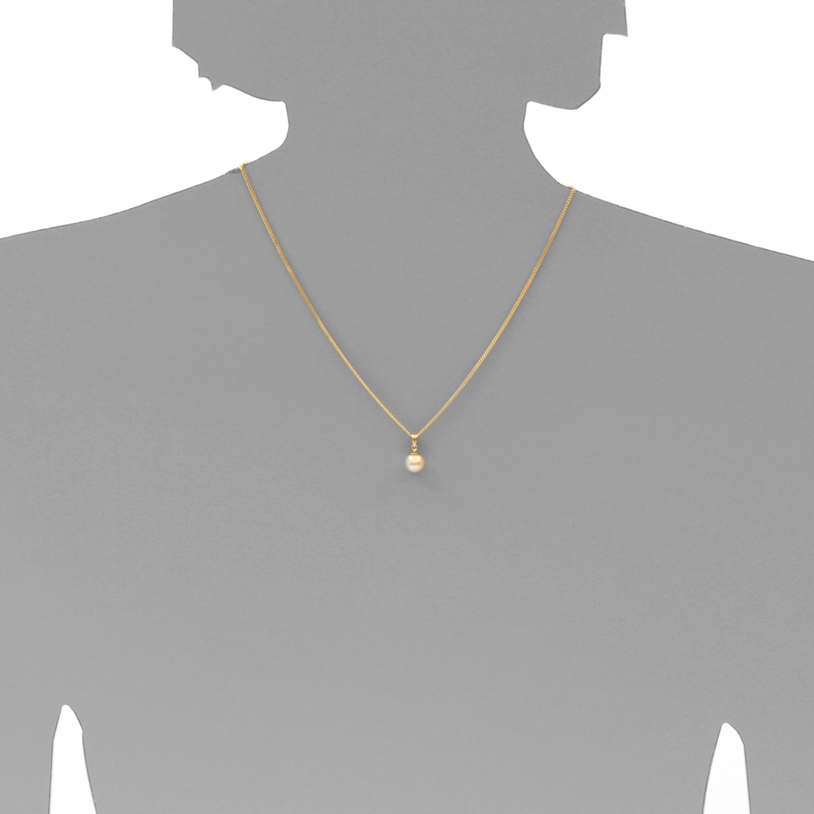 OSTSEE-SCHMUCK Kettenanhänger »- Ingrid 7 - Gold 585/000 - Zuchtperle«