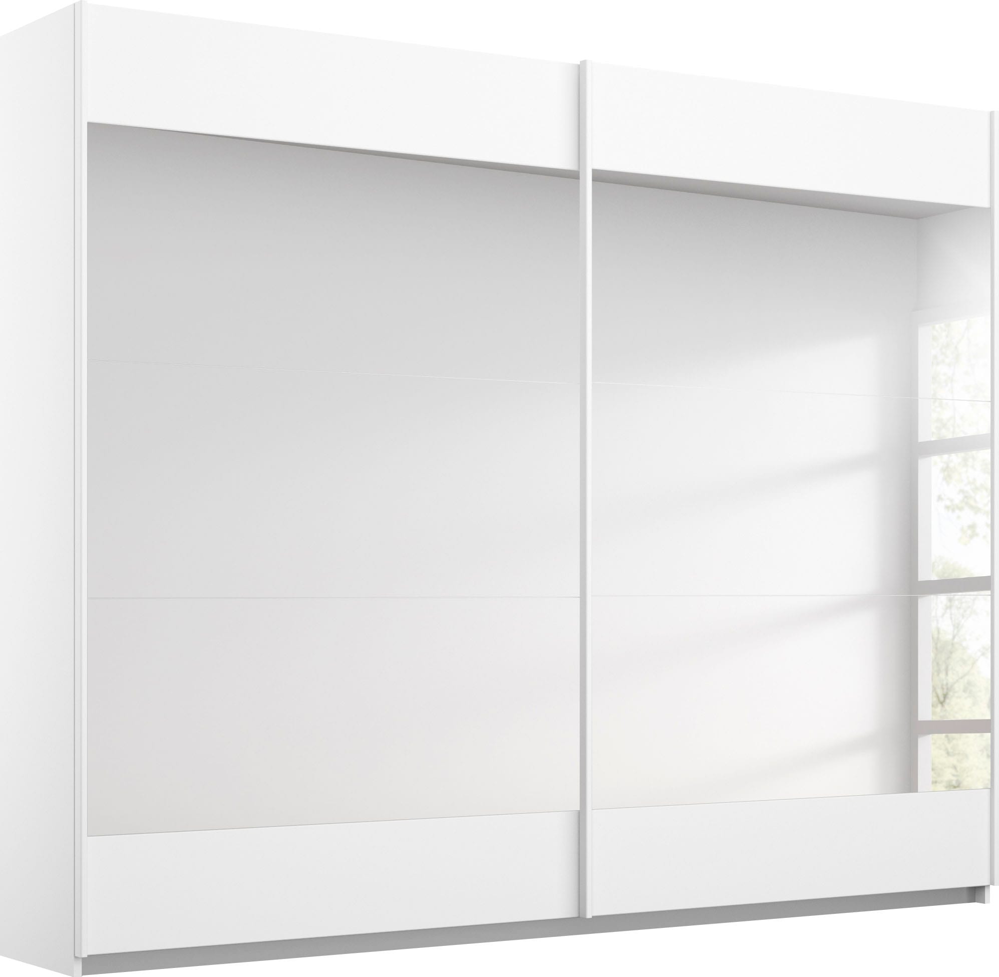 rauch Schwebetürenschrank "Kleiderschrank Schrank Garderobe Wäscheschrank Ankleide MALIBU" in 5 Breiten, Höhe 210 cm, mit großflächigen Türen, großzügiger Stauraum MADE IN GERMANY