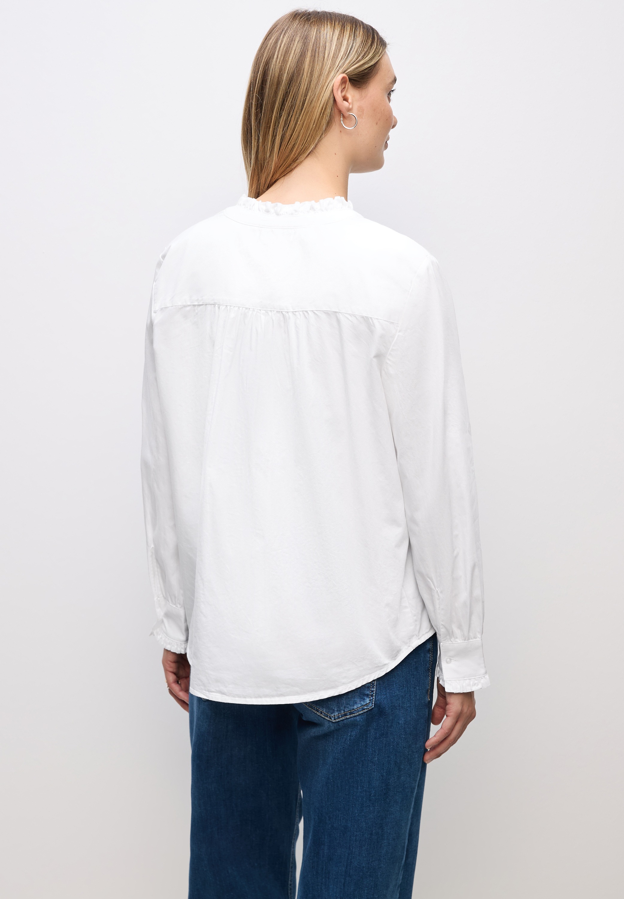 STREET ONE Langarmbluse mit Knopfleiste günstig online kaufen