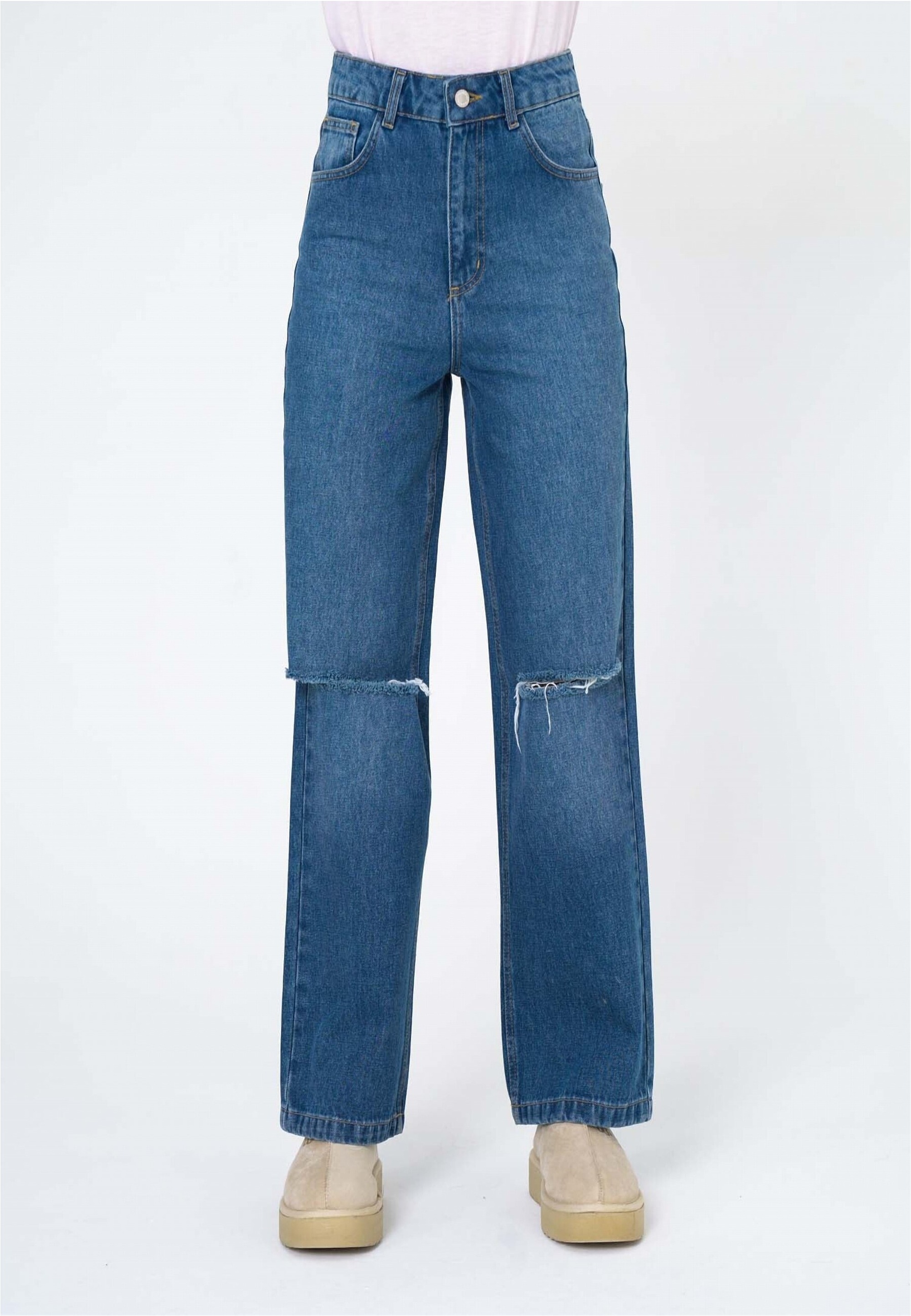 freshlions Bequeme Jeans "Sofia" 1 Stk. mit ausgestelltem Bein