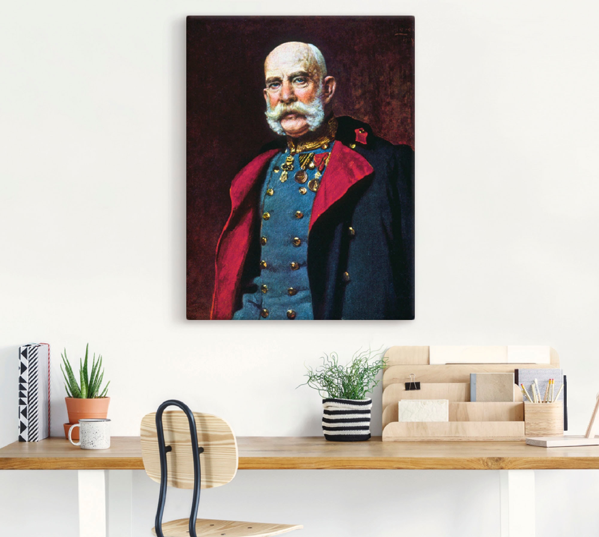 Artland Wandbild "Kaiser Franz Joseph I., 1902", Menschen, (1 St.), als Lei günstig online kaufen