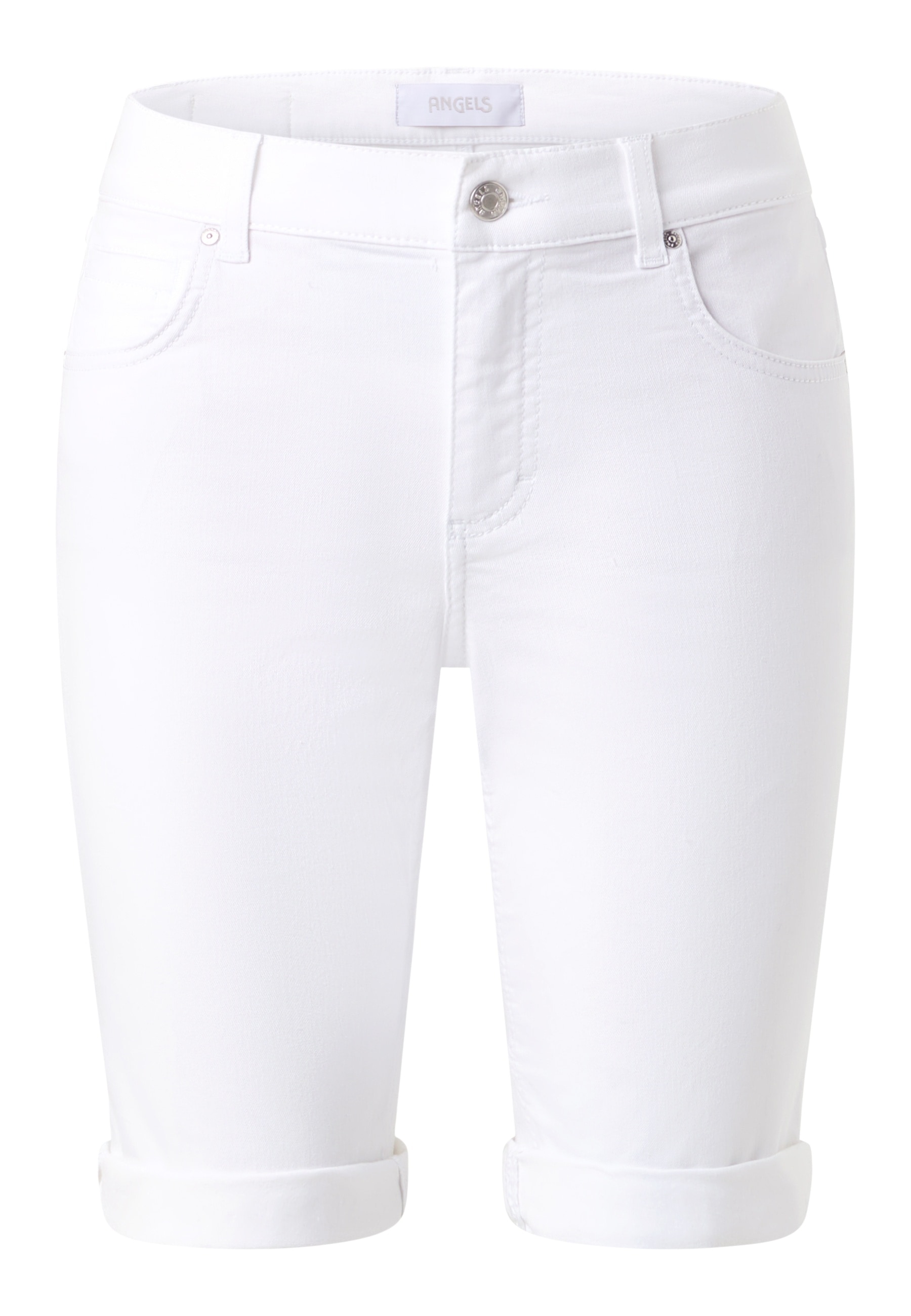 ANGELS Bermudas »BERMUDA TURN UP«  5-Pocket-Jeansbermuda mit Aufschlag und Stretch