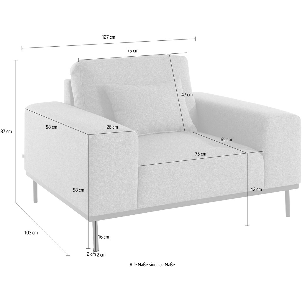 andas Loveseat »Mikael«