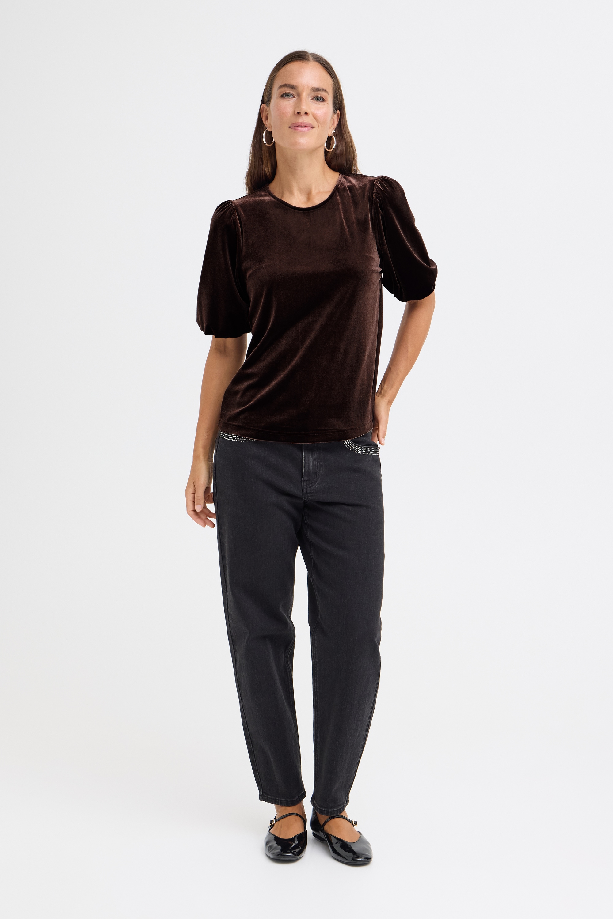 Pulz Jeans Kurzarmbluse »Pulz Jeans Bluse kurzarm PZBARBARA«