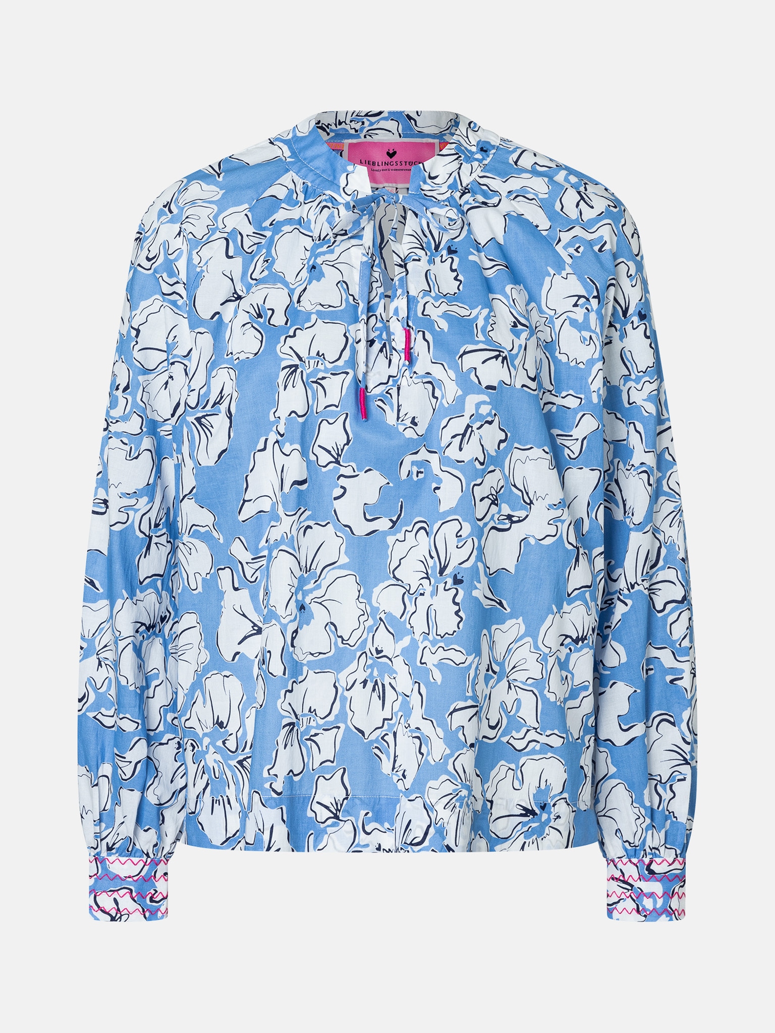 Lieblingsstück Klassische Bluse »RukaniL« aus 100% Baumwolle