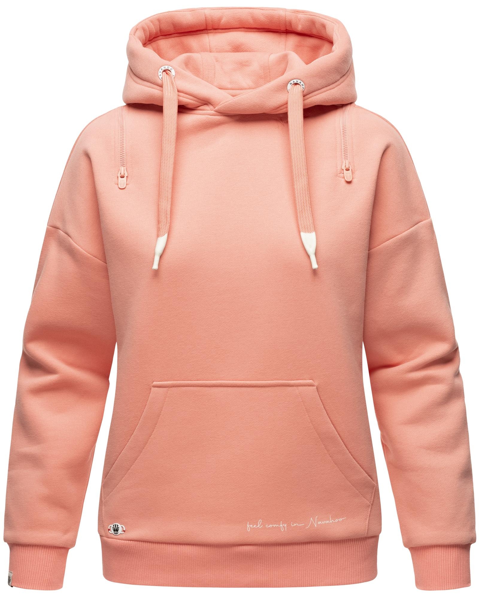 Navahoo Kapuzensweatshirt »Zuckerbärchen«, Kuscheliger Hoodie mit breiten Tunnelzugkordeln