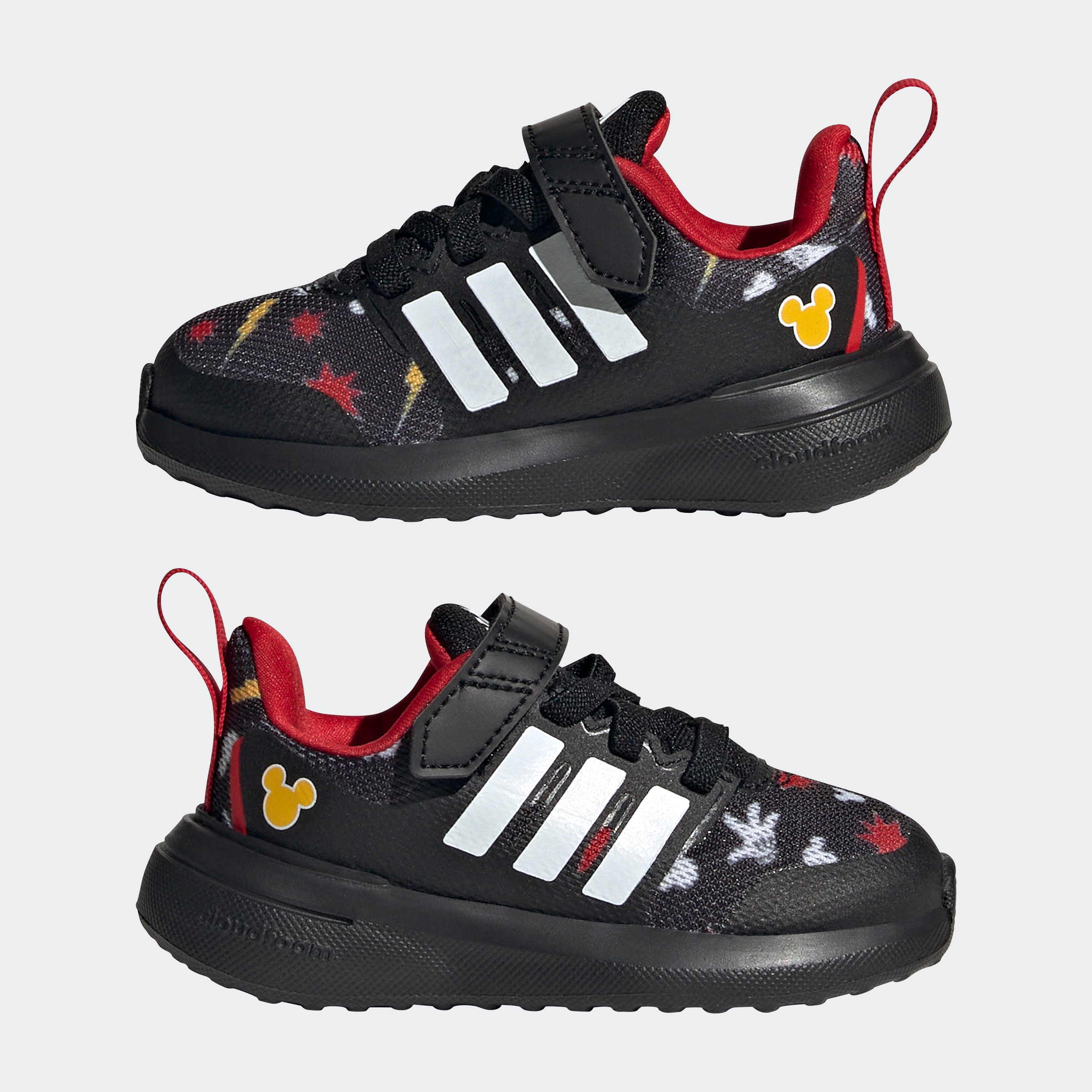 adidas Sportswear Laufschuh »ADIDAS X DISNEY FORTARUN 2.0 MICKY CLOUDFOAM SPORT RUNNING ELASTIC LAC«