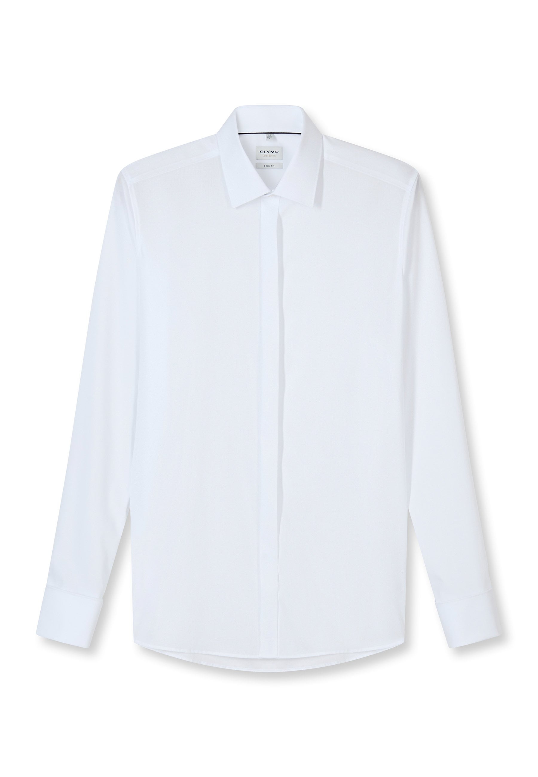 OLYMP Level Five Soiree New York Kent Dress Shirt White 39 3