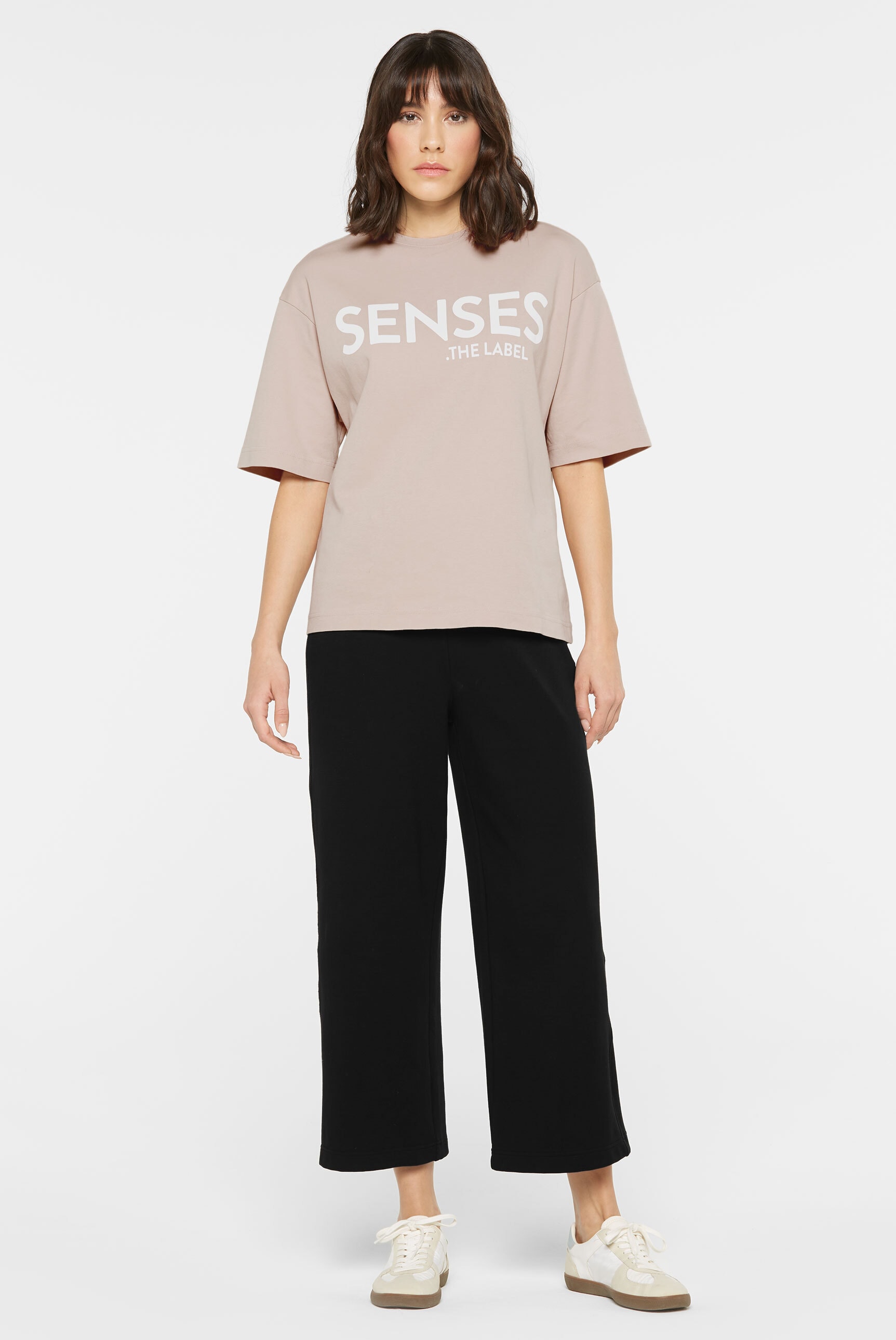 SENSES.THE LABEL Rundhalsshirt, aus Baumwolle günstig online kaufen