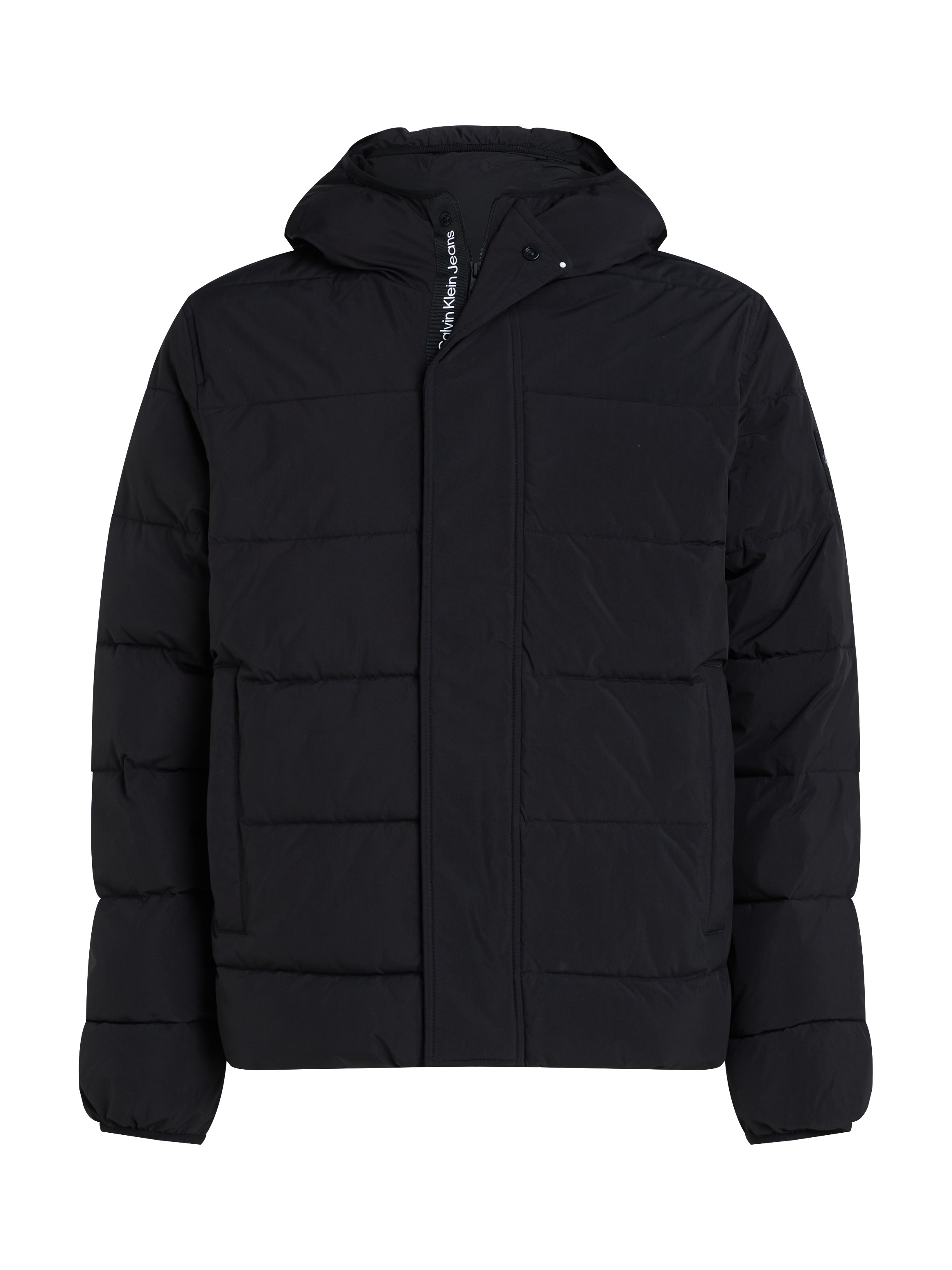 Calvin Klein Jeans Outdoorjacke »ESSENTIAL LW PADDED JACKET«, mit Kapuze, mit Logopatch