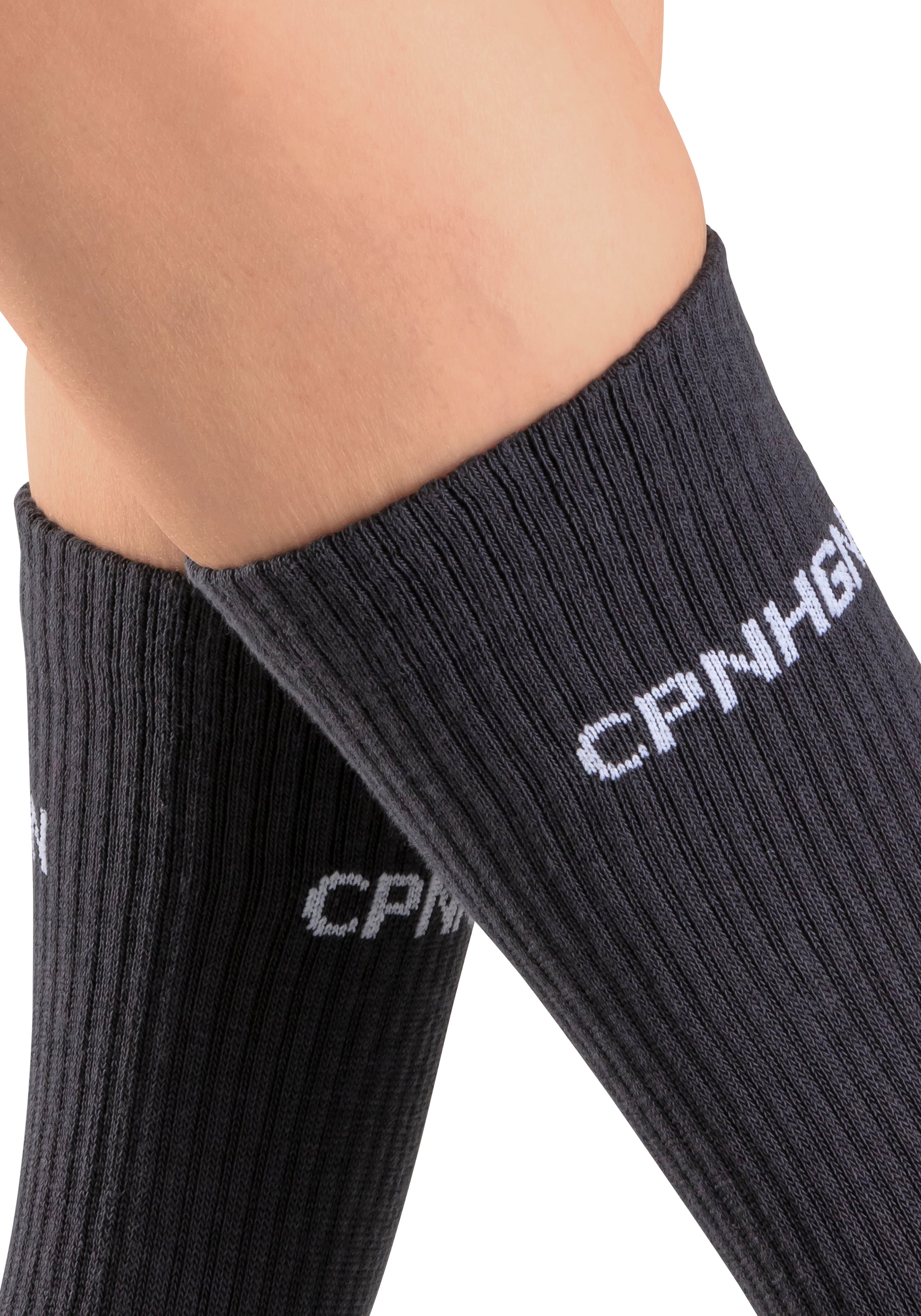 Copenhagen Studios Tennissocken, (Packung, 3 Paar), mit Halbfußfrottee