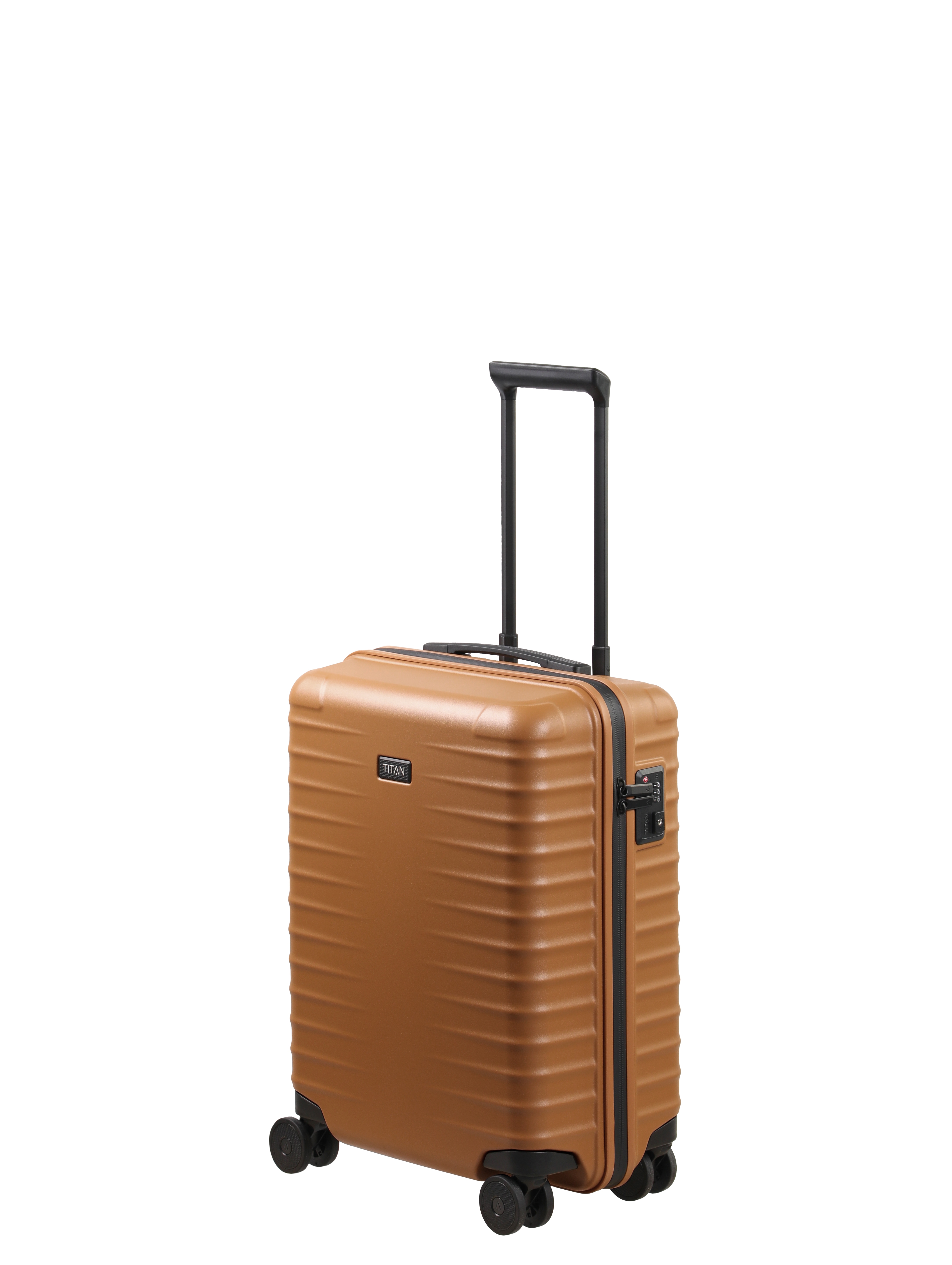 TITAN - Made in Germany Trolley "UPGRADE Koffer Hartschale" 44 l 4 Rollen mit kratzresistenter Oberfläche und cleverer Innenaufteilung