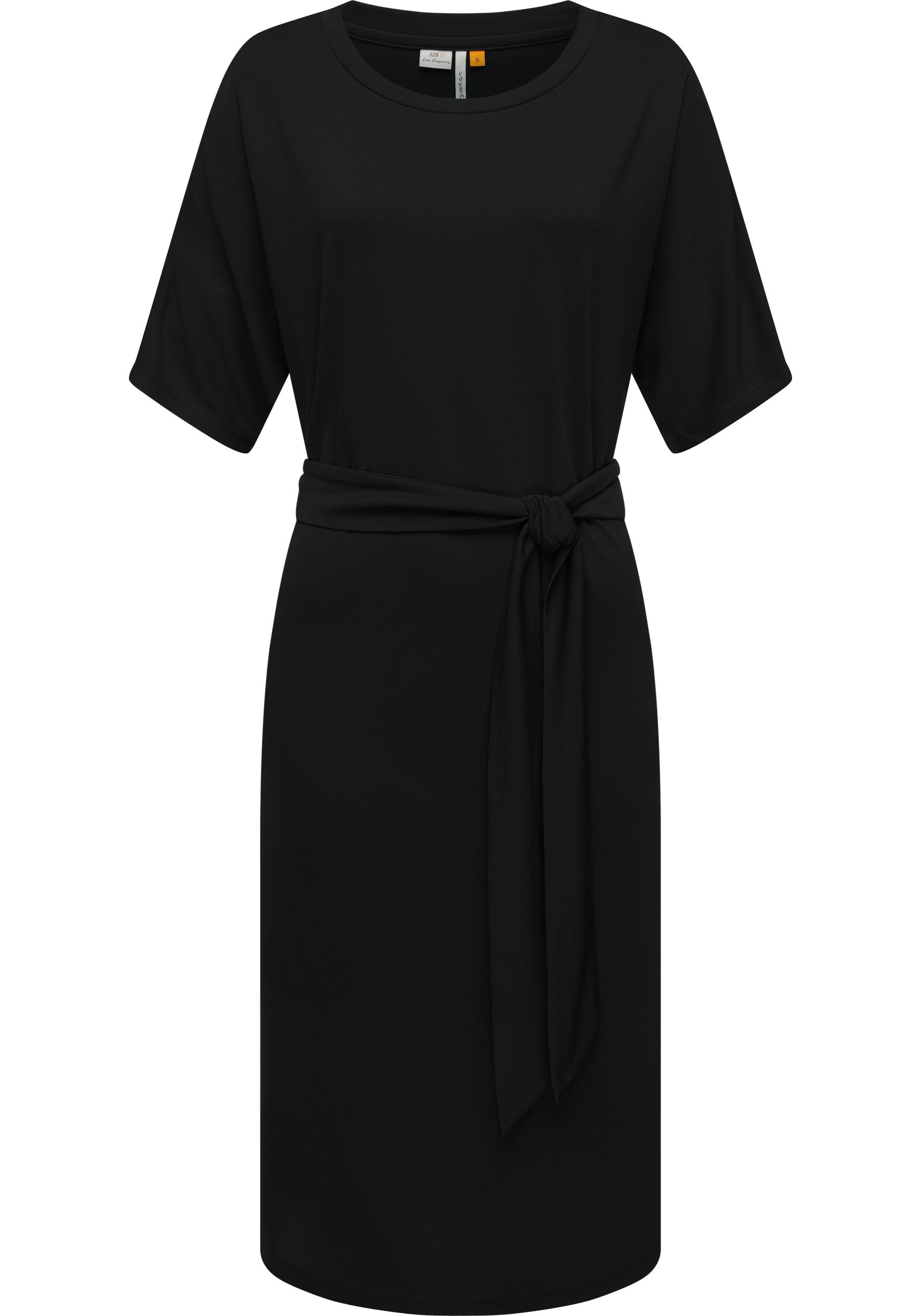 Ragwear Shirtkleid "Pallerma" Ohne Taschen stylisches Sommerkleid mit Bindeband an der Taille