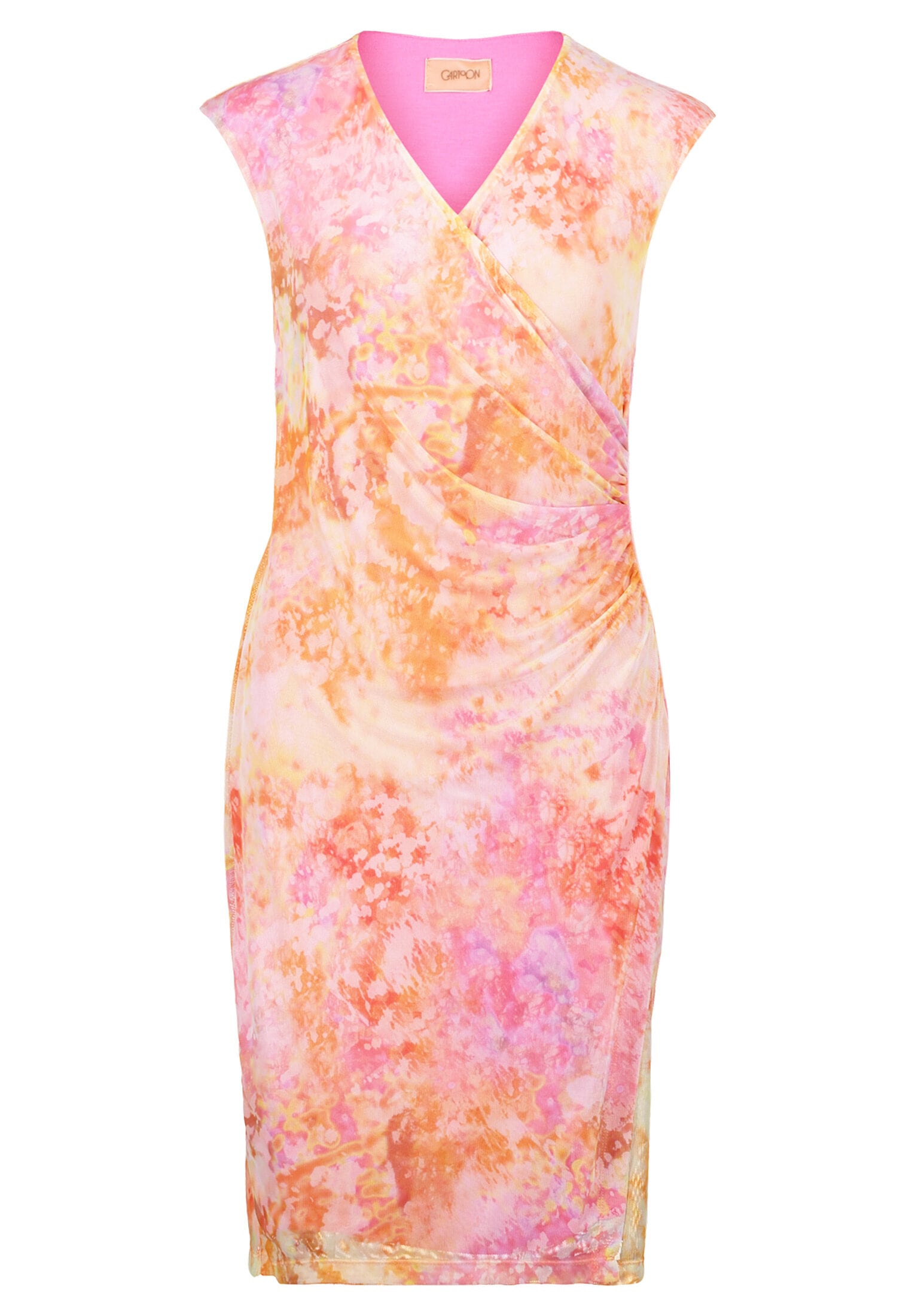 Cartoon Druckkleid »Damen ohne Arm« Ohne Tasche Muster