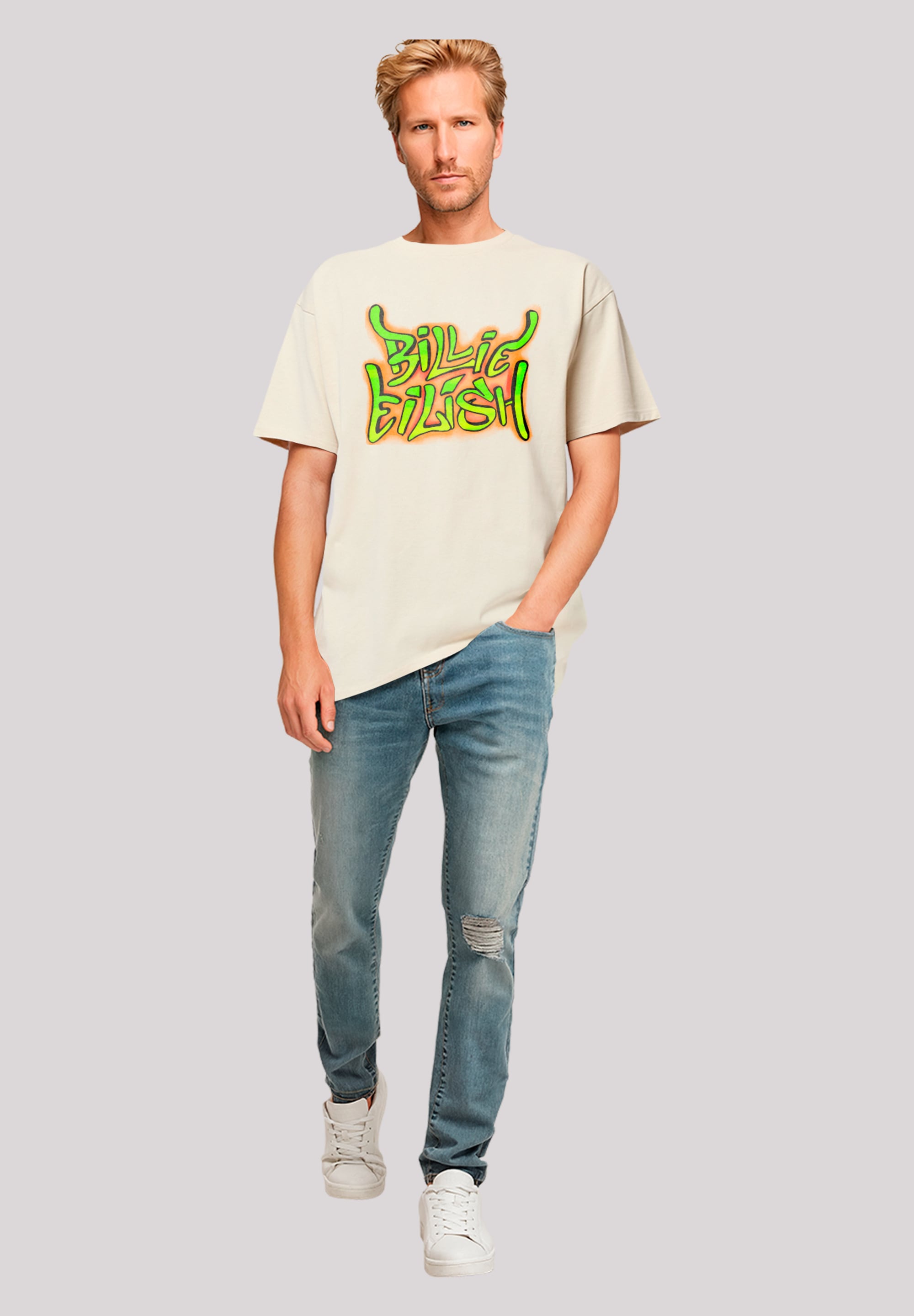 F4NT4STIC T-Shirt »Billie Eilish Logo«, Premium Qualität