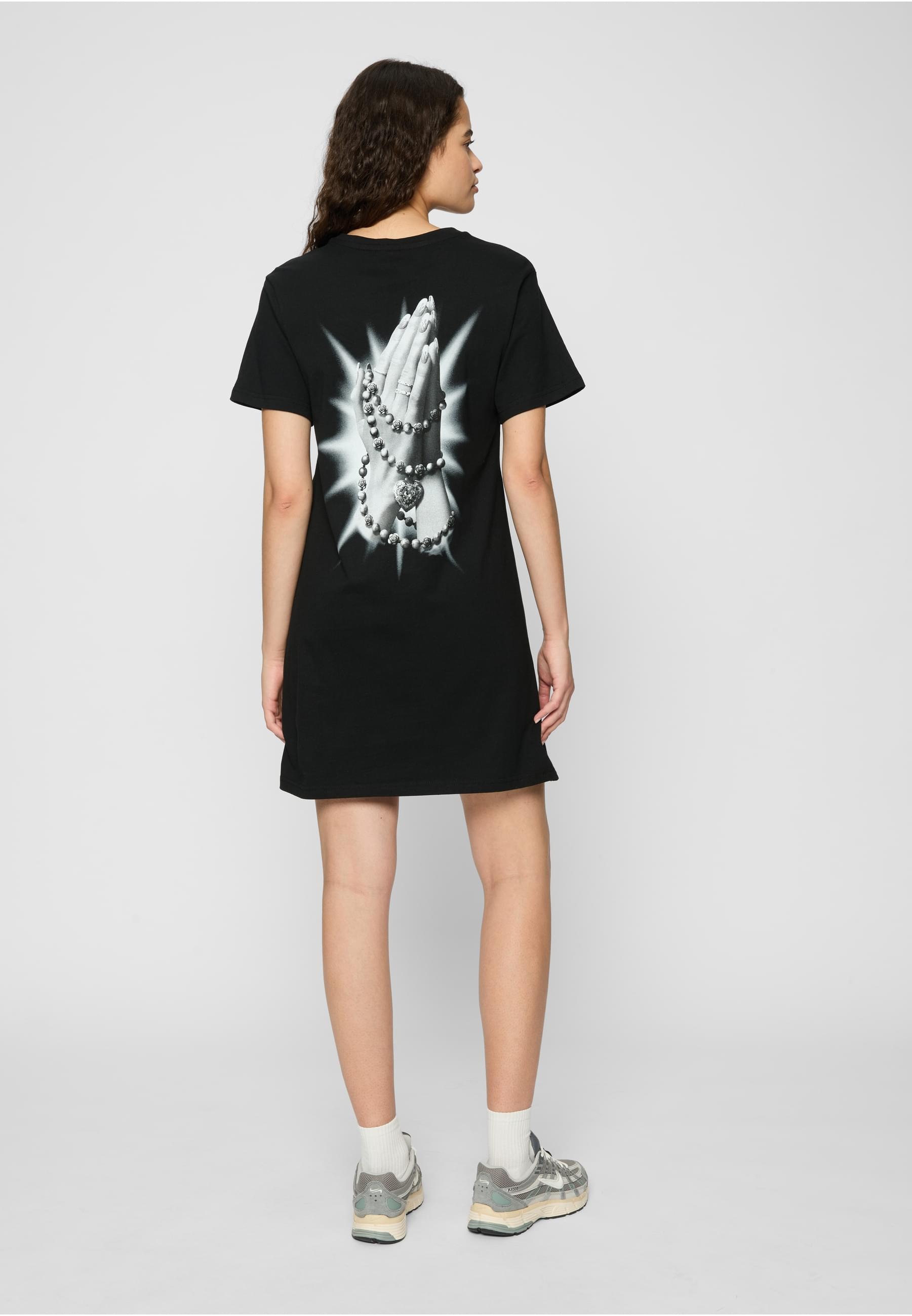 Miss Tee Shirtkleid »Miss Tee Praying Hands Ladies Tee Dress«, (1 tlg.)