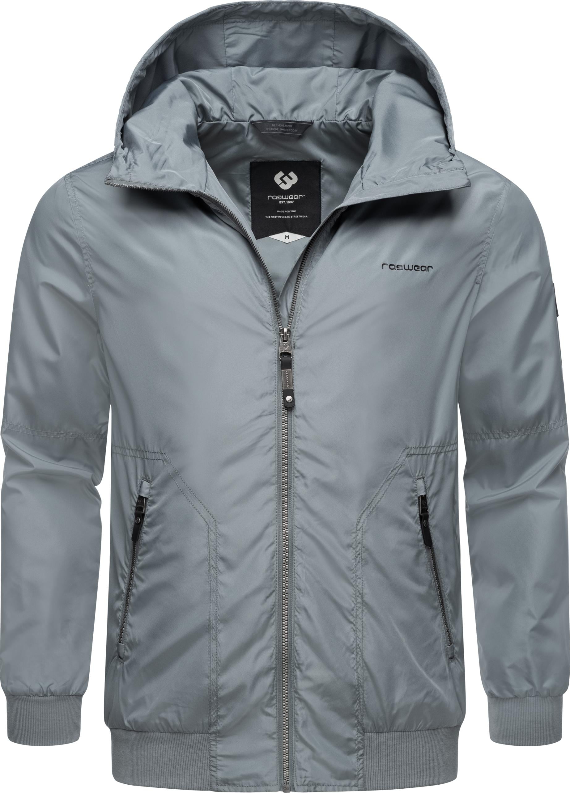 Ragwear Outdoorjacke »Stewie II«, mit Kapuze, stylische Herren Übergangsjacke mit großer Kapuze