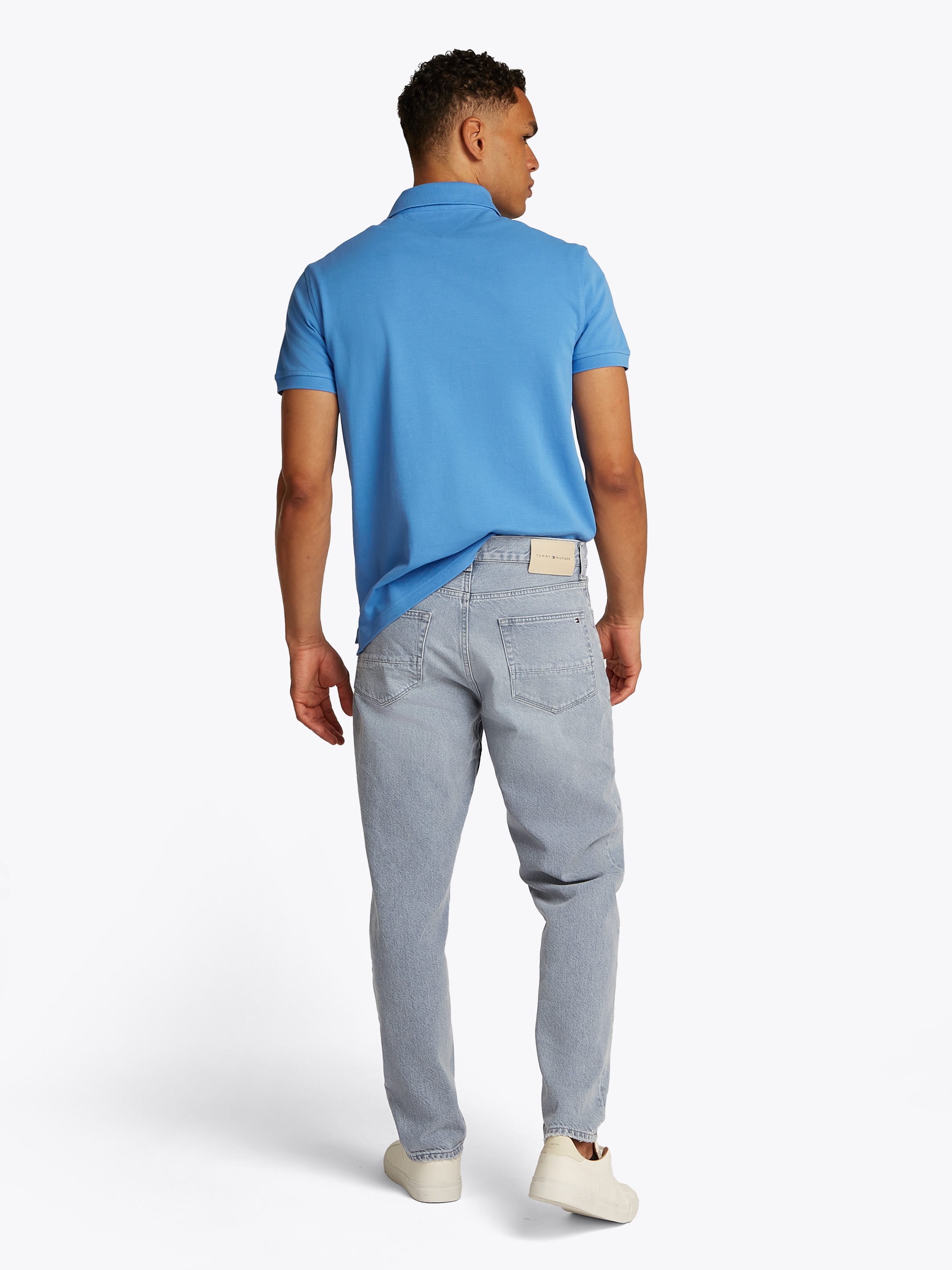 Tommy Hilfiger Tapered-fit-Jeans »HARLEM Tapered Fit«, in grauer Waschung