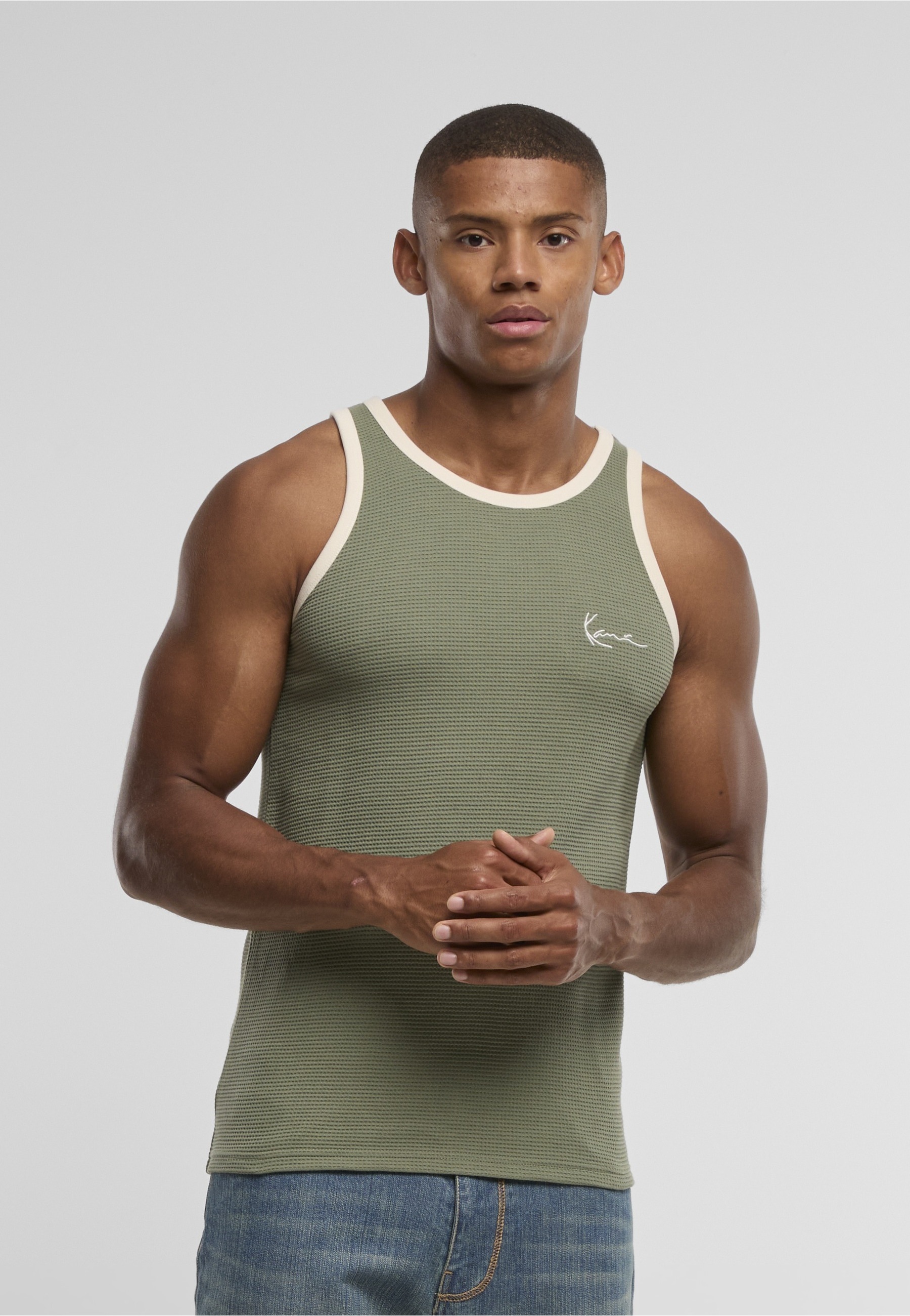 Karl Kani Tanktop »Karl Kani Signature Waffle Tank Top« 1
