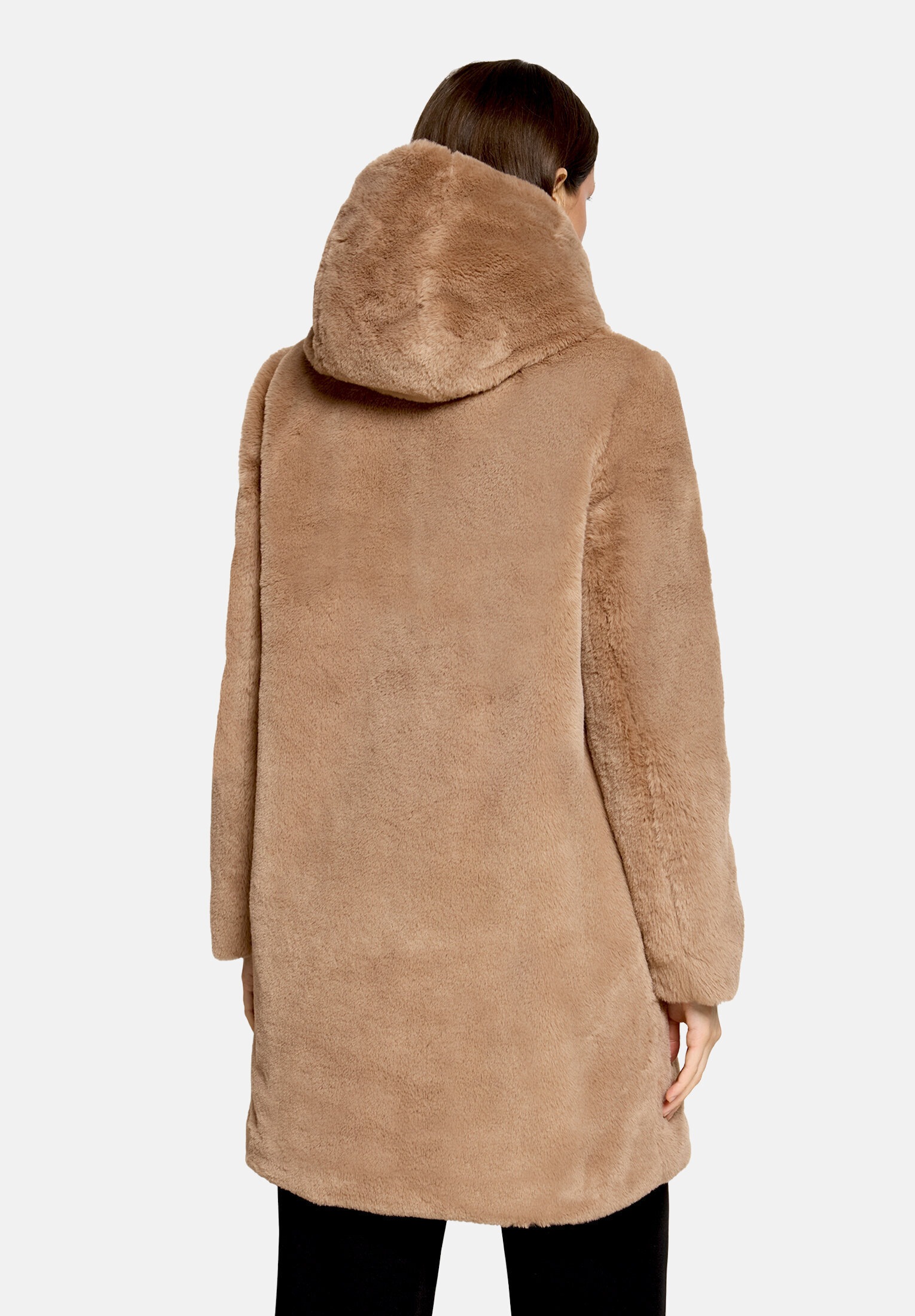 Betty Barclay Plüschjacke »Damen mit Kapuze« mit Kapuze