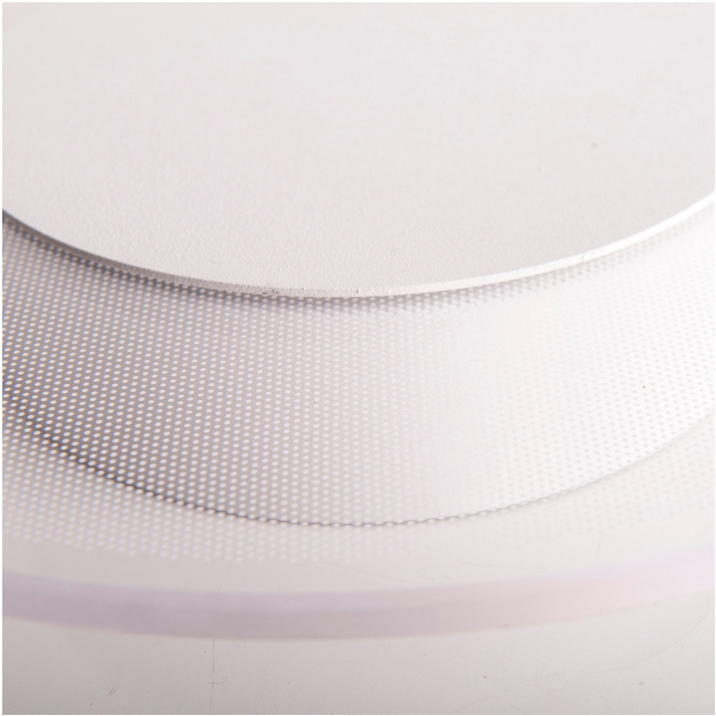 näve LED Deckenleuchte »Modesto«, 1 flammig, Leuchtmittel LED-Modul | LED fest integriert, weiß- satiniert, 3-Stufen dimmbar über Wandschalter, 60 warmweiße LED