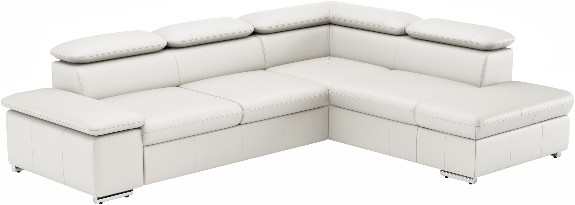 sit&more Ecksofa »Valantine L-Form, B: 272 cm« mit Arm- & Kopfteilverstellung, optional mit Schlaffunktion