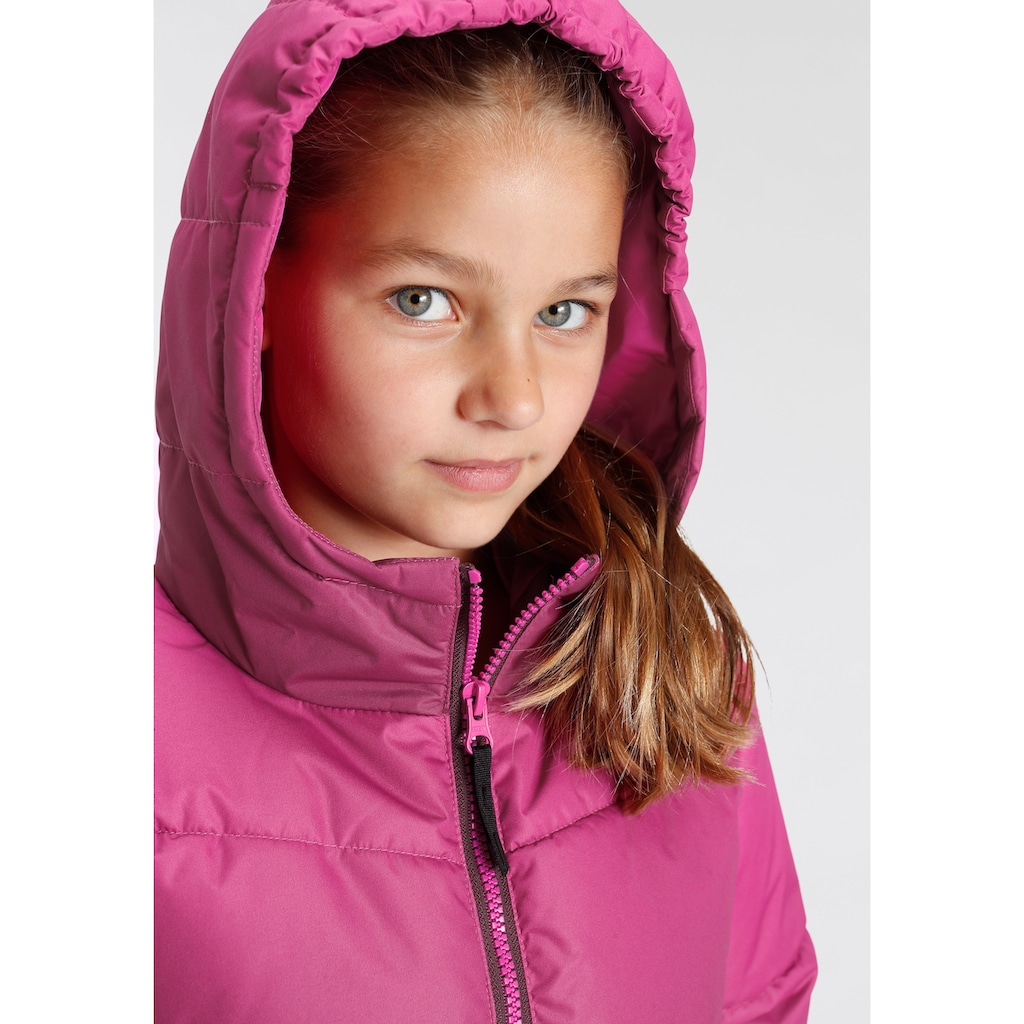 Icepeak Steppjacke »PIQEON JR - für Kinder«, mit Kapuze, Wasserabweisend & Atmungsaktiv & Windabweisend