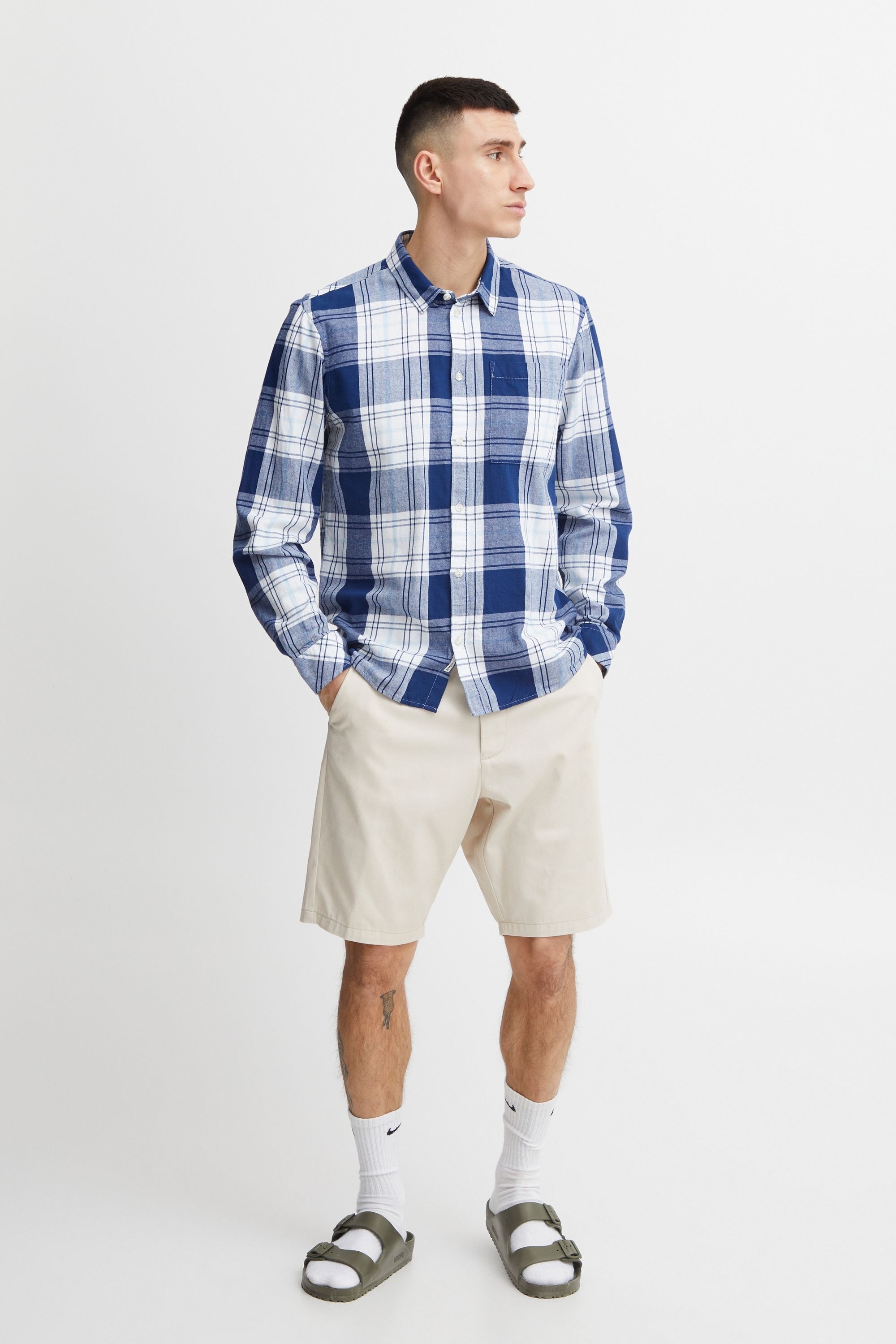 Thumbnail - Solid Langarmhemd "Langarmhemd SDEsdras"