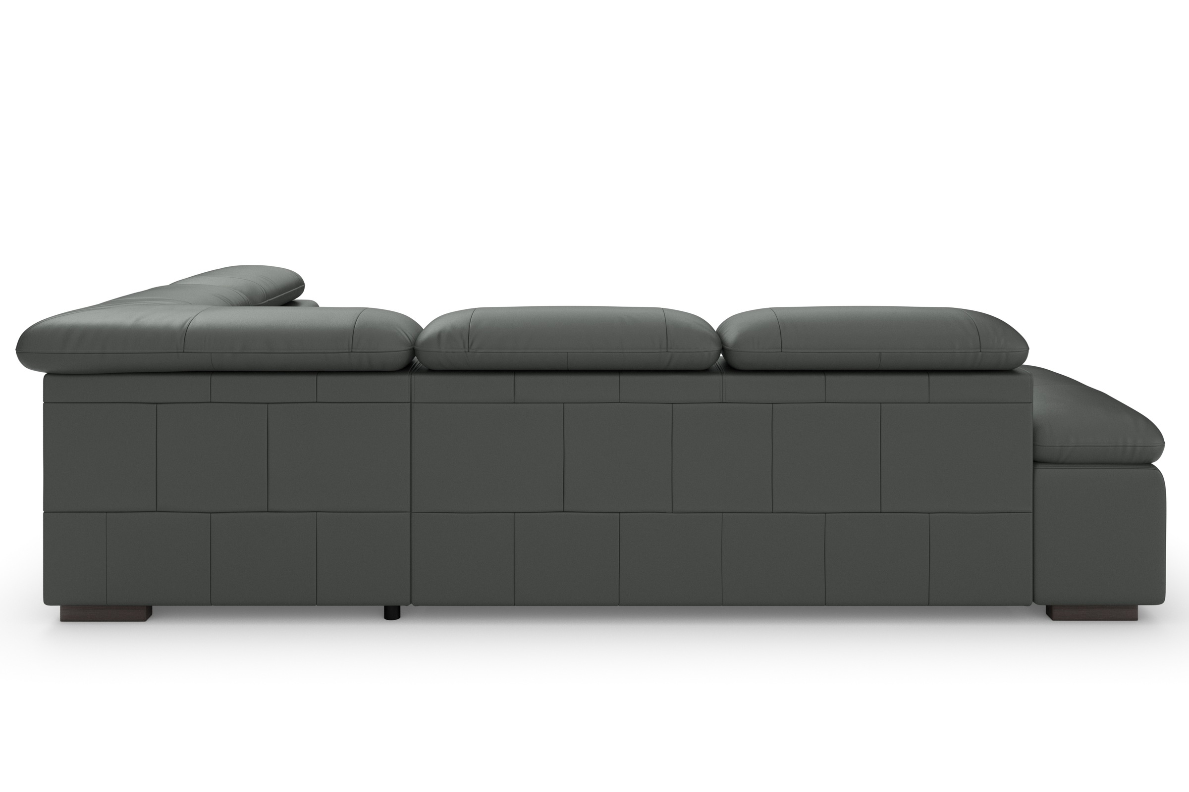 Home affaire Ecksofa »Alberto L-Form«, mit Kopfteilverstellung, wahlweise mit Bettfunktion
