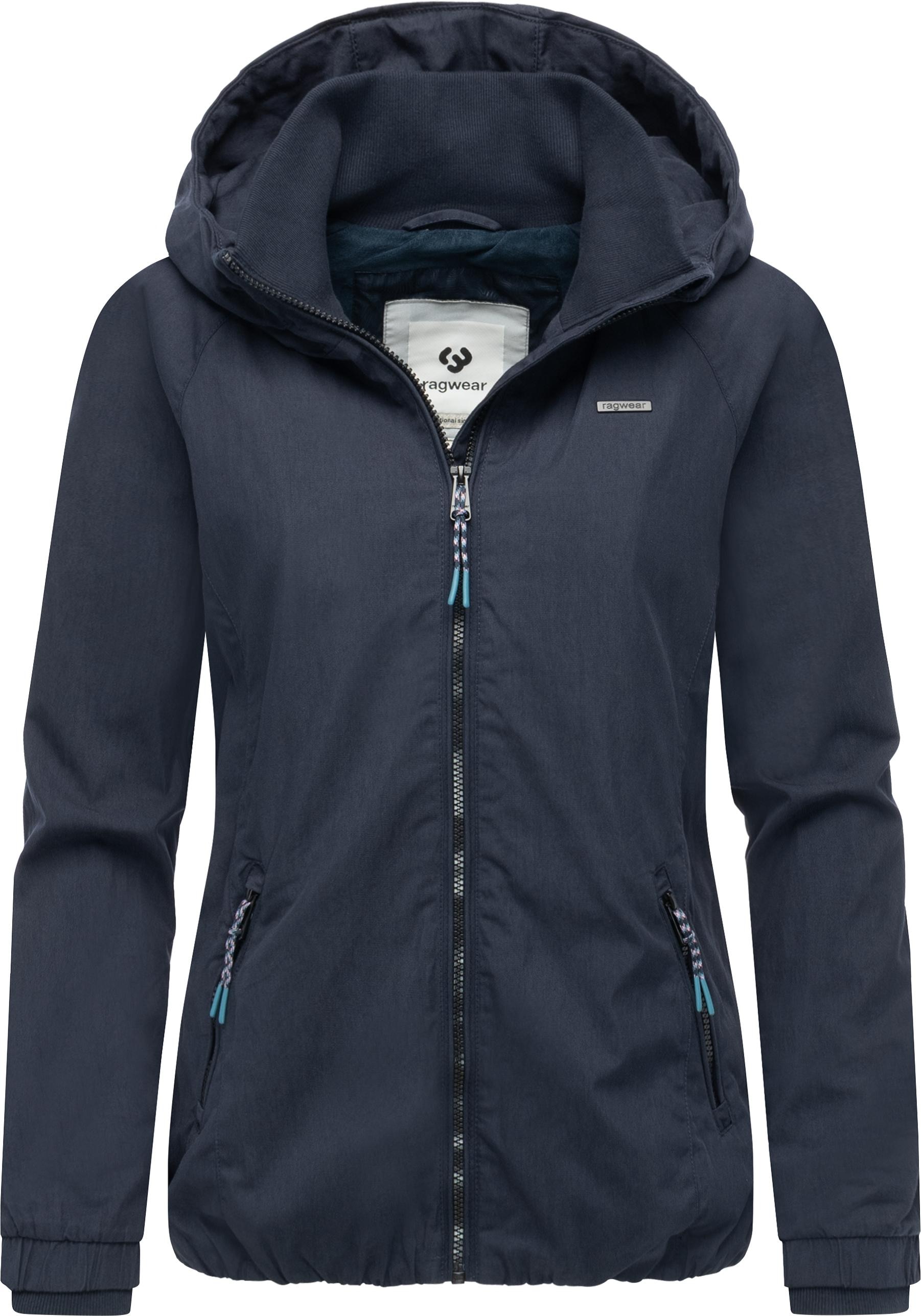 Ragwear Outdoorjacke »Dizzie A YOUMODO« mit Kapuze Leichte Übergangsjacke mit großer Kapuze