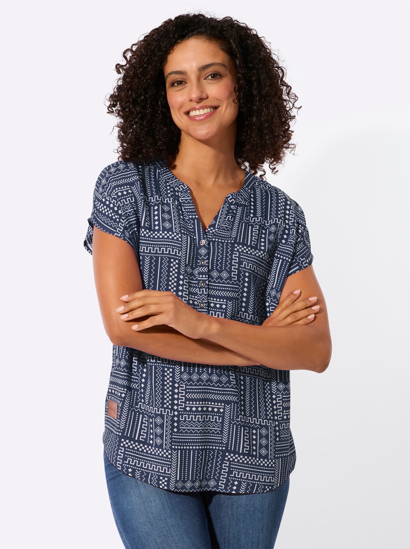 Casual Looks Druckbluse günstig online kaufen