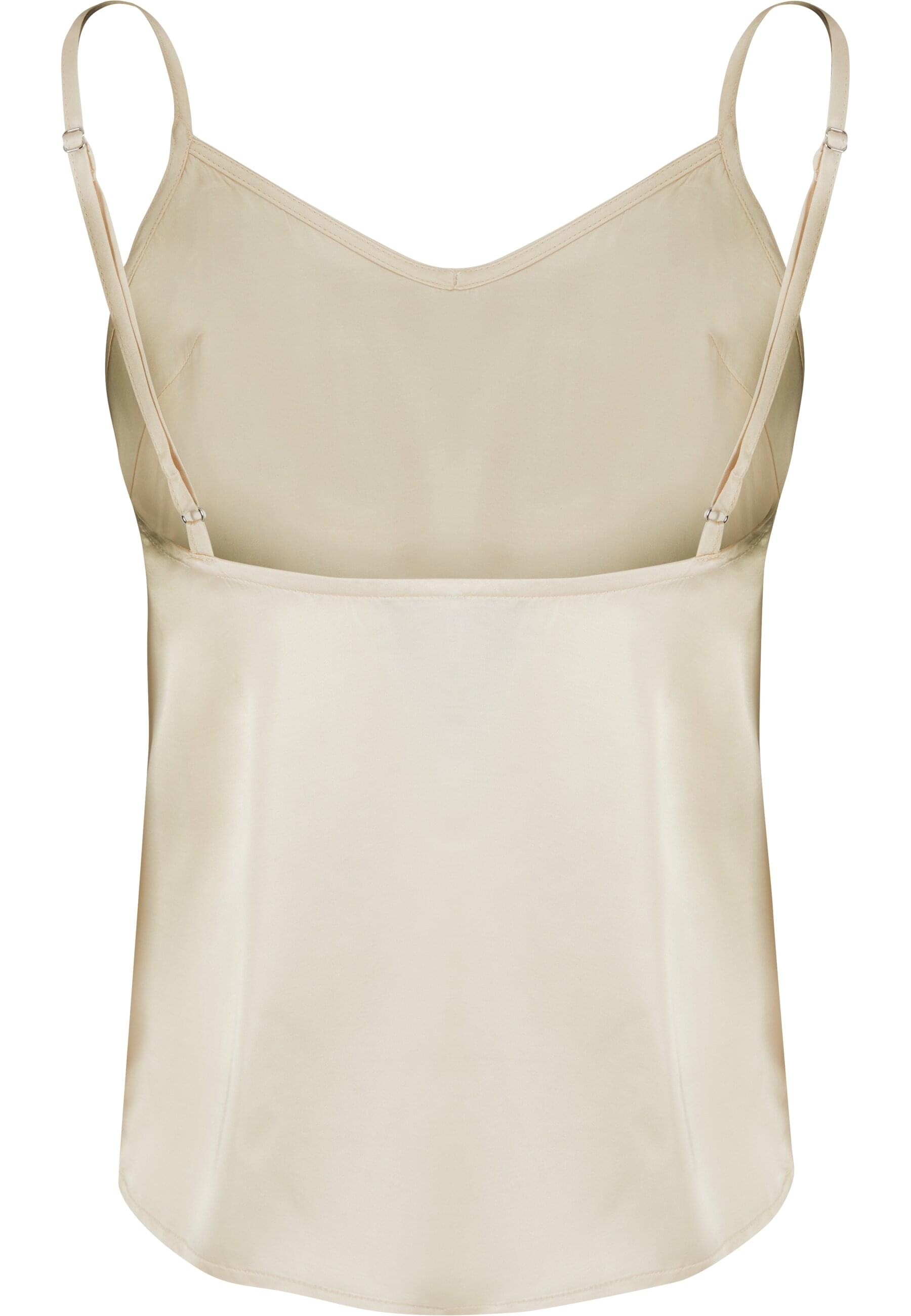 URBAN CLASSICS Muskelshirt »Urban Classics Damen Ladies Viscose Satin Slip Top«, (1 tlg.)