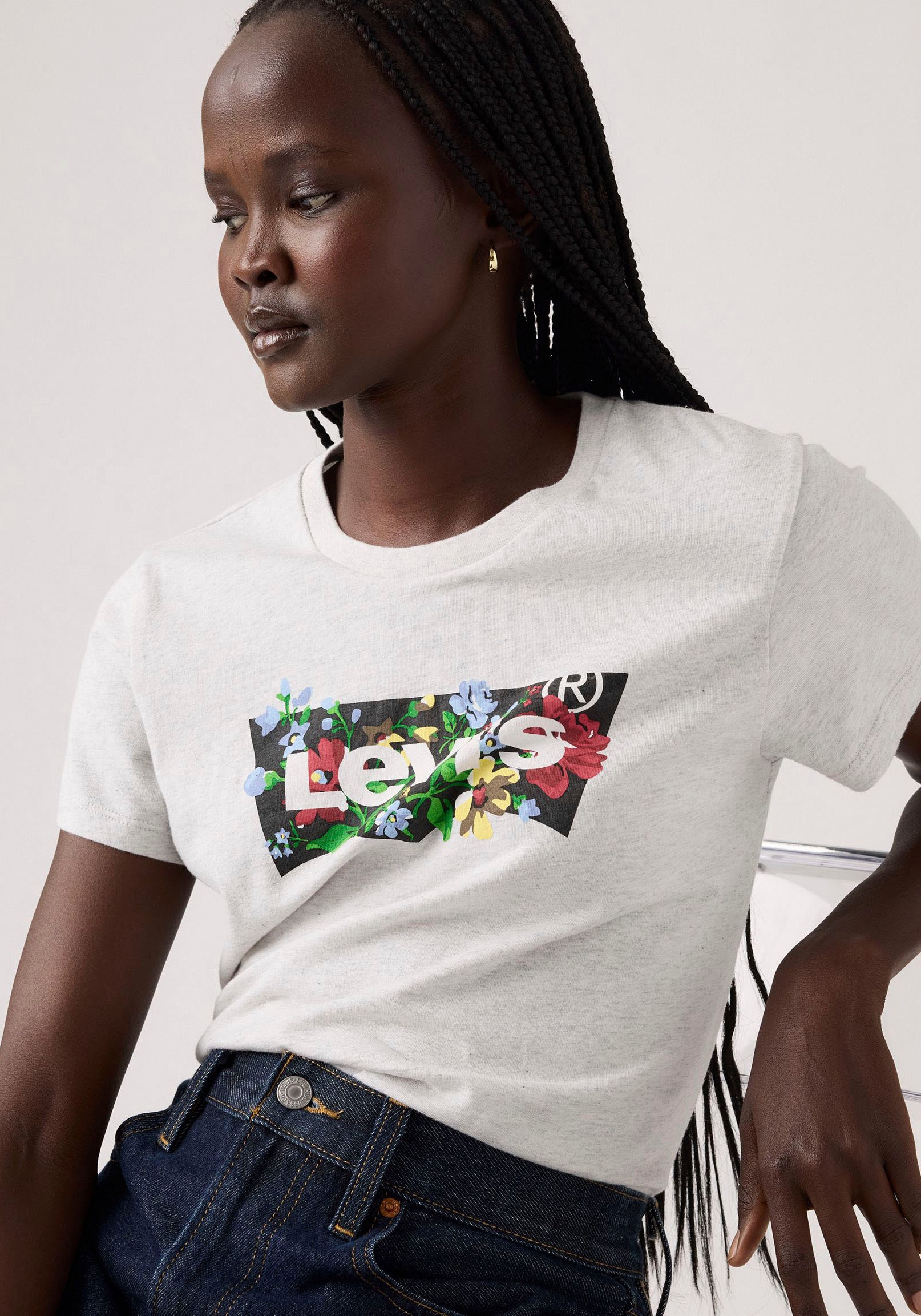 Levis T-Shirt "LSE THE PERFECT TEE" mit Logodruck günstig online kaufen
