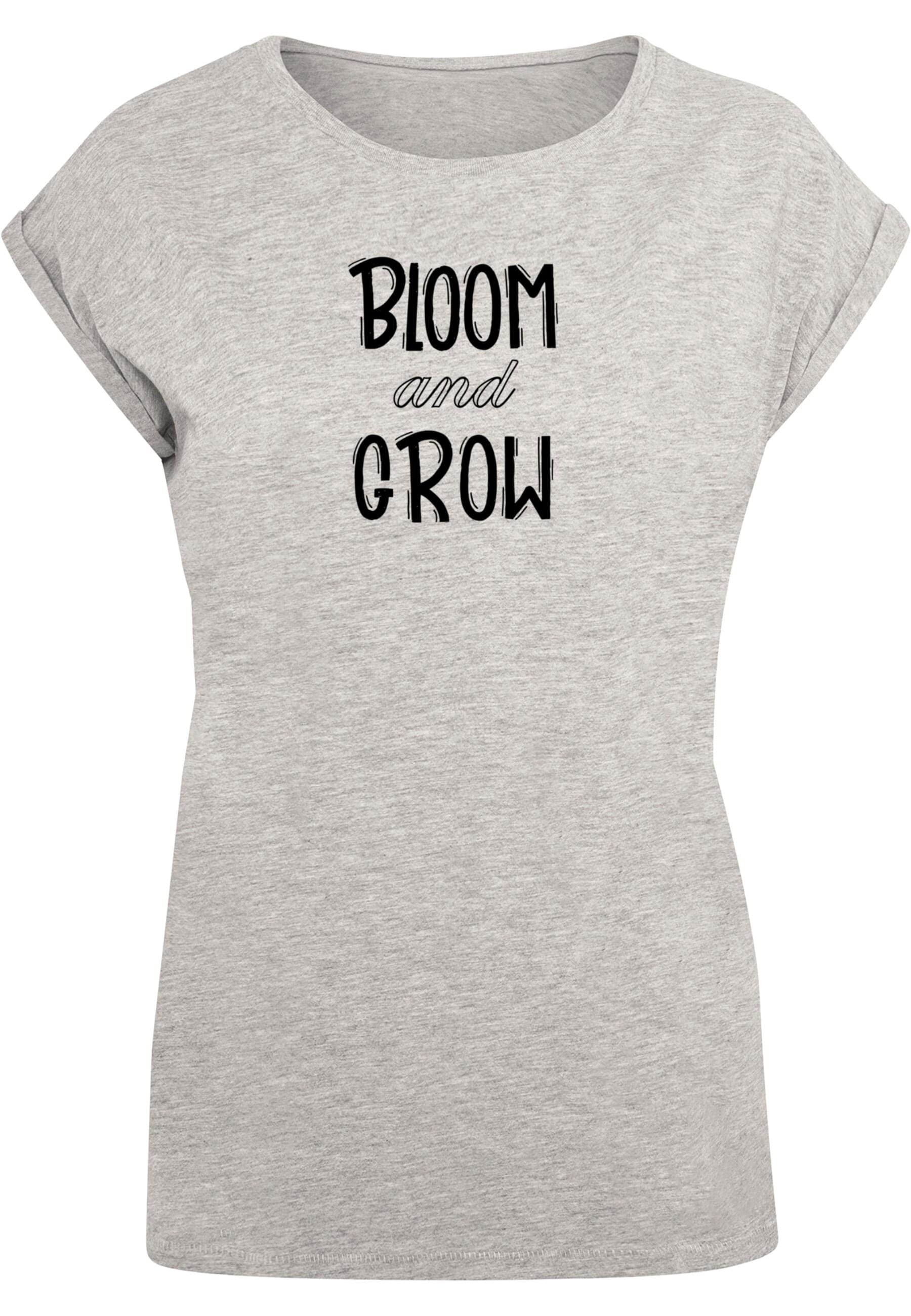 Merchcode T-Shirt "Merchcode Damen Ladies Spring - Bloom and grow T-Shirt" günstig online kaufen