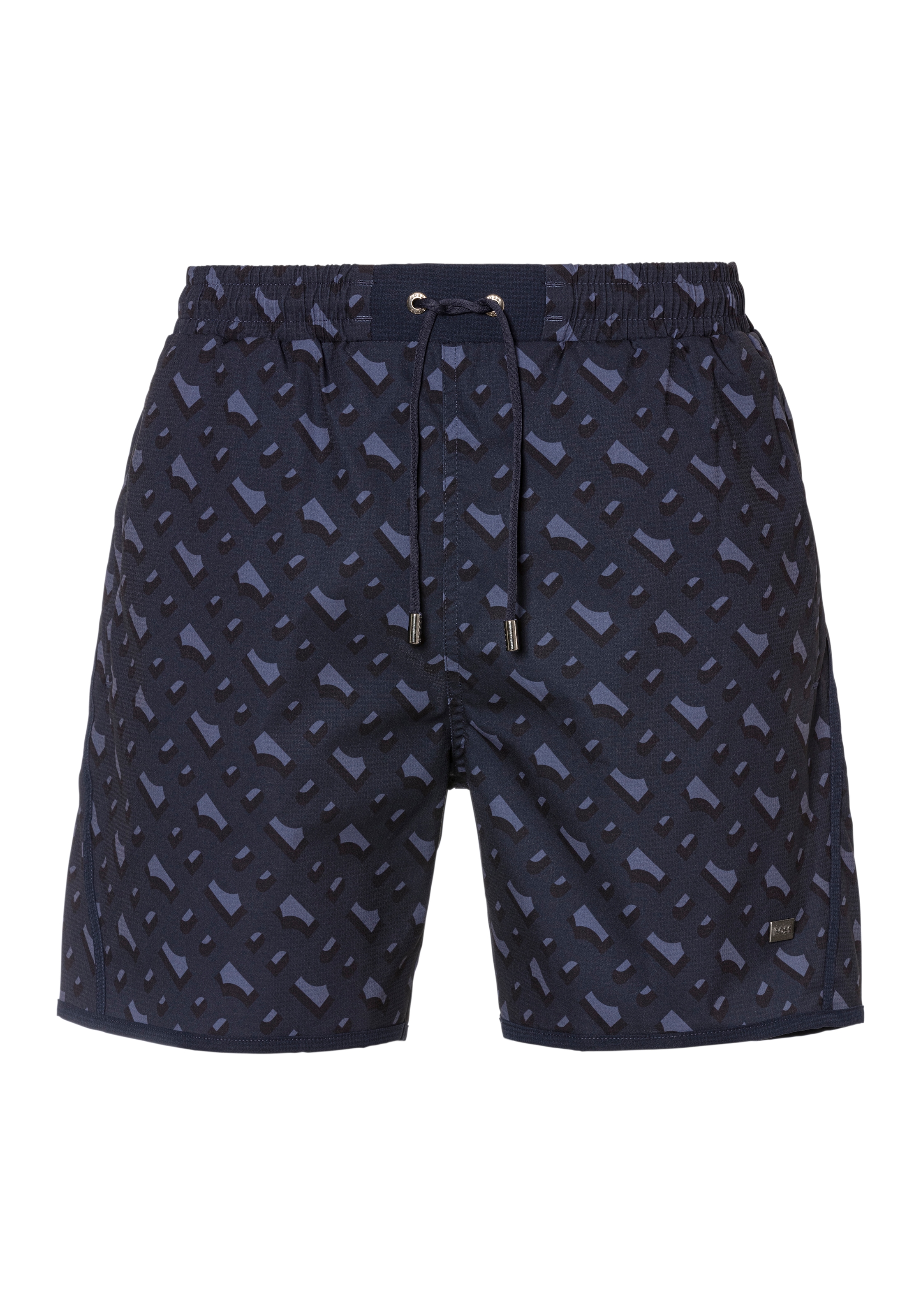 BOSS Badeshorts "Beat", mit geometrischem Print