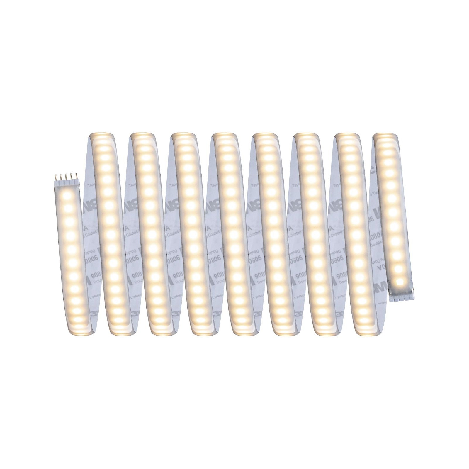 Paulmann LED-Streifen »MaxLED 1000 Basisset 3m 35W 230/24V 60VA Silber Kunststoff«, 1 St.-flammig, IP44 Cover 2700K