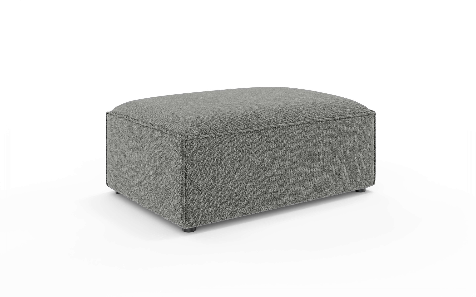 OTTO home Polsterhocker "HAILY Sitzhocker passend zur Serie, Maße B/T/H: 70/100/42 cm" als Modul oder separat verwendbar, für individuelle Zusammenstellung
