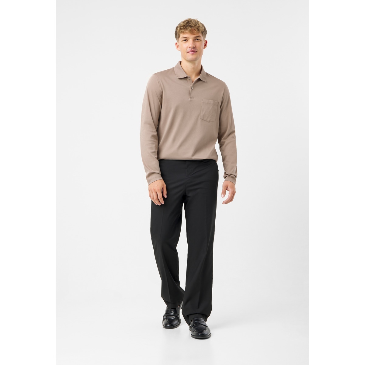 MAERZ Muenchen Poloshirt »Maerz Muenchen 638900 Langarm-Poloshirt Herren Bekleidung«